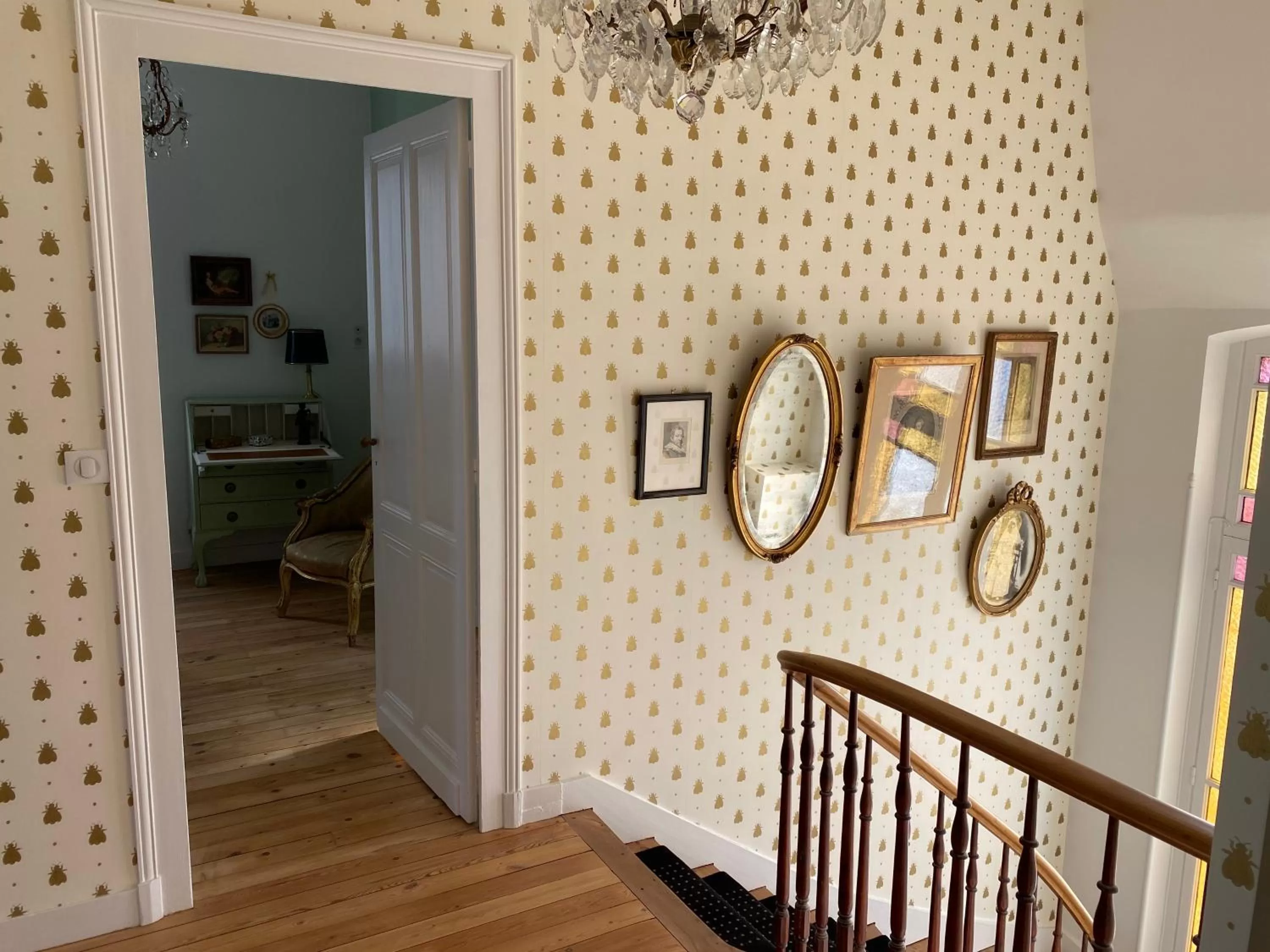 Lobby or reception in Villa Aristide