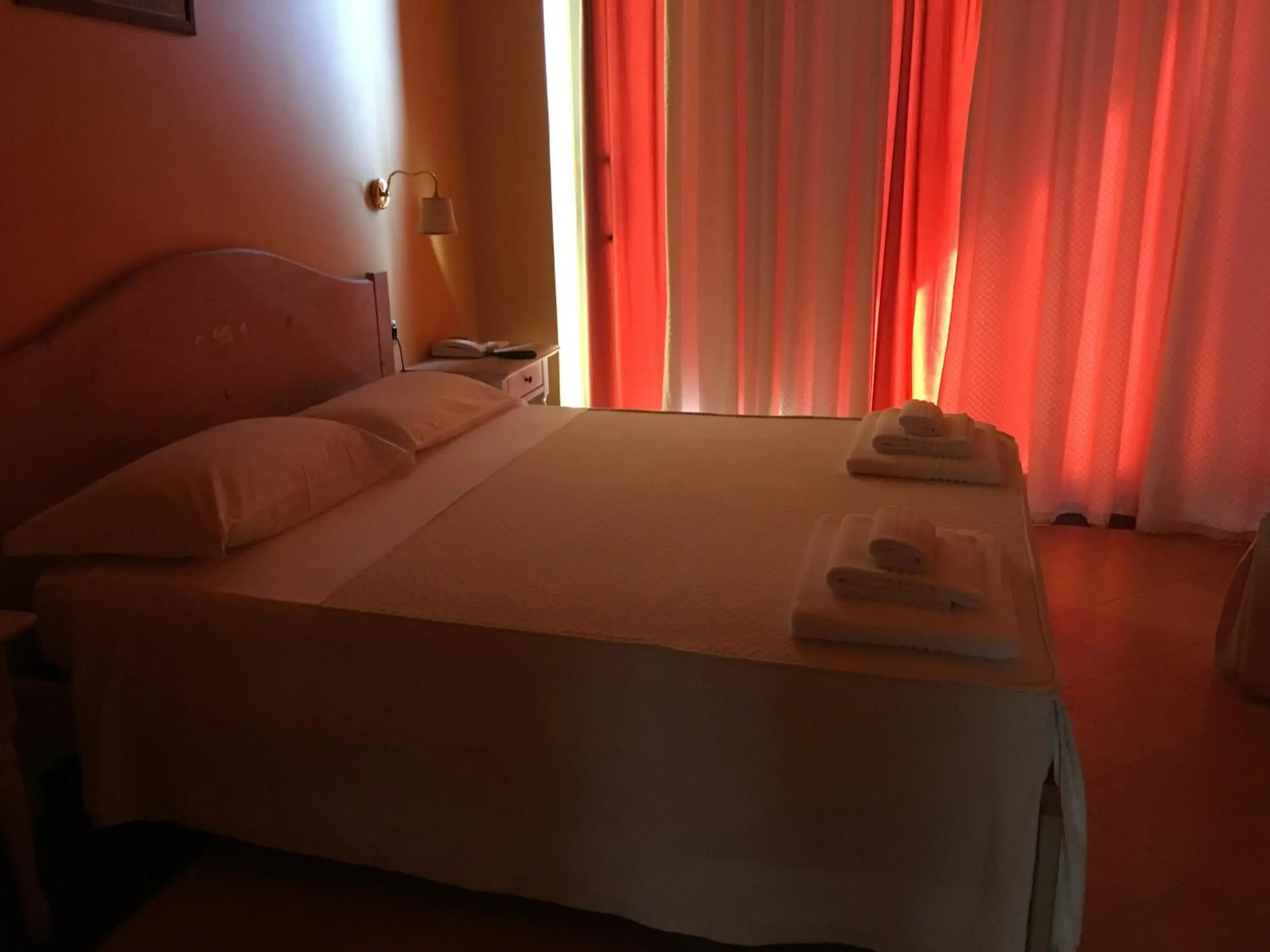 Bed in La Playa Blanca Hotel & Ristorante