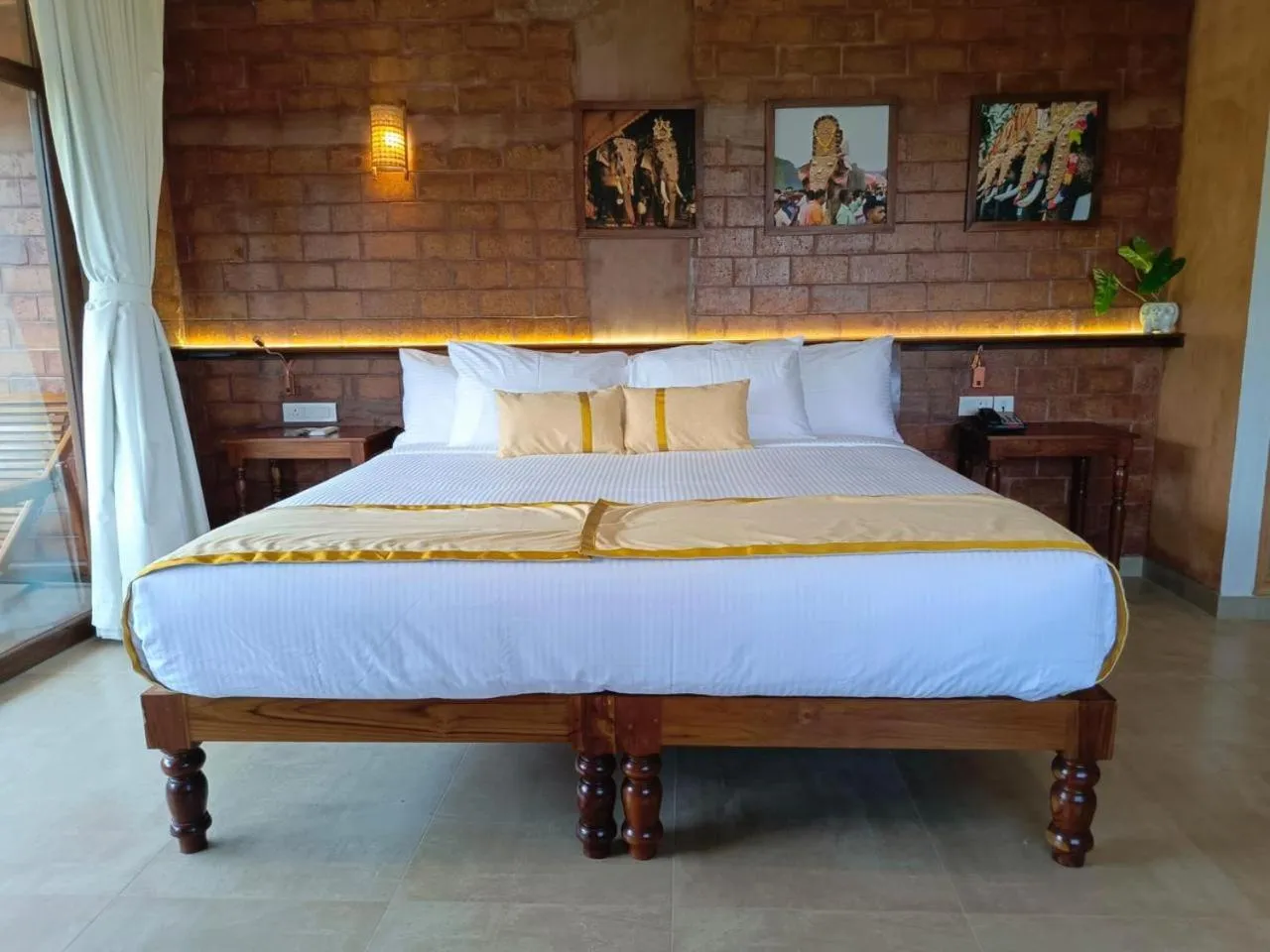 Bedroom, Bed in AMARA AYURVEDA RETREAT- Overlooking Evergreen Western Ghats an ecologically sustainable living space in Kovalam