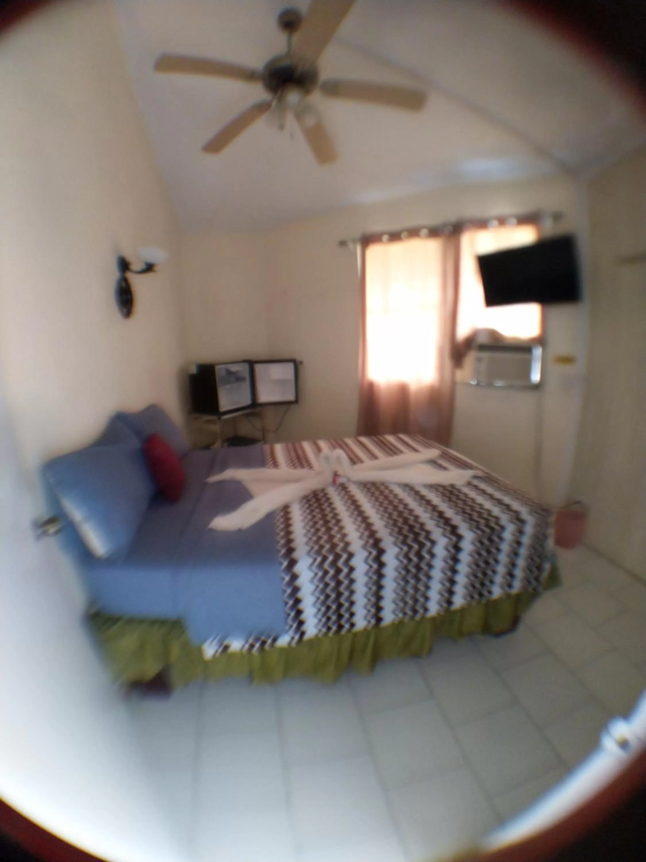 Bed in The Red Hut Inn