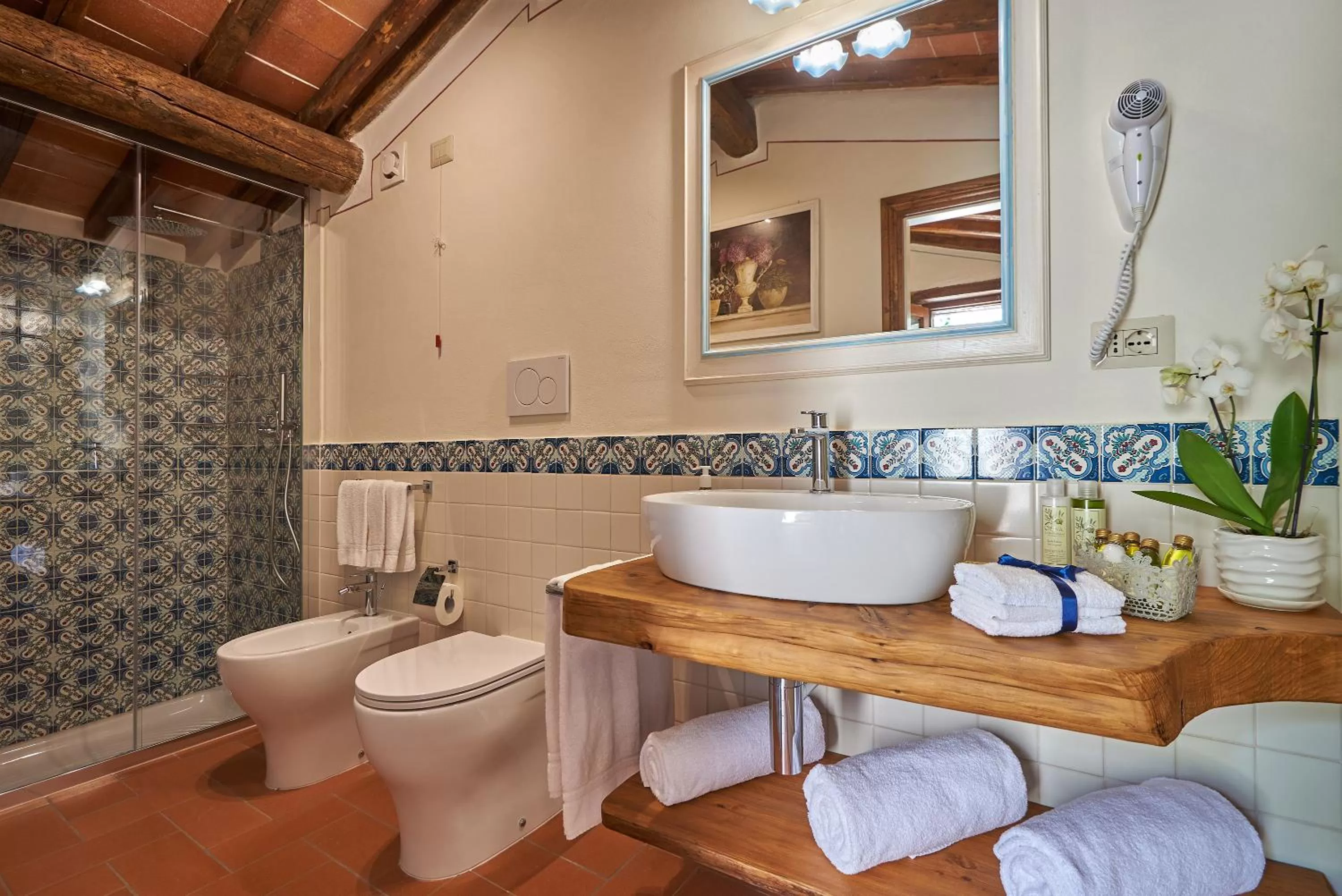 Bathroom in Hotel Belvedere Di San Leonino