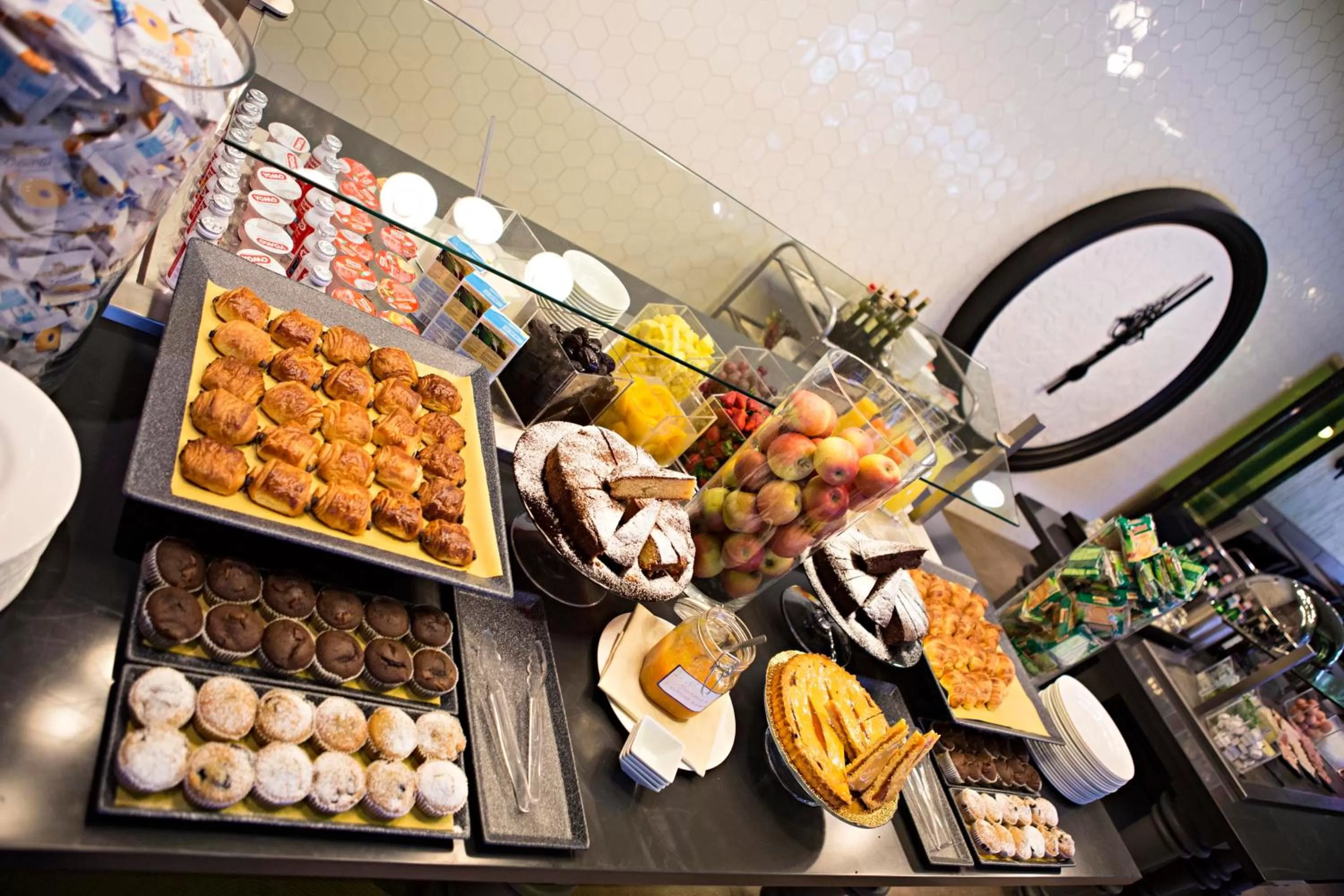 Buffet breakfast in Novotel Milano Linate Aeroporto