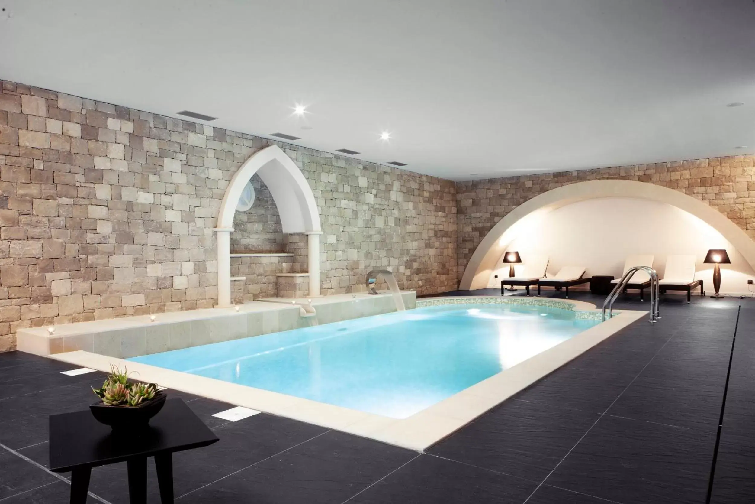 Spa and wellness centre/facilities, Swimming Pool in Real Abadia, Congress & Spa Hotel