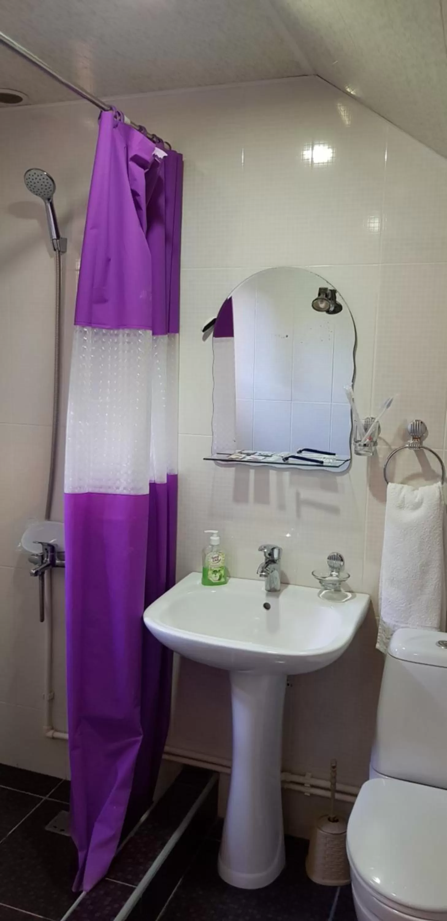 Bathroom in Ruzan hotel