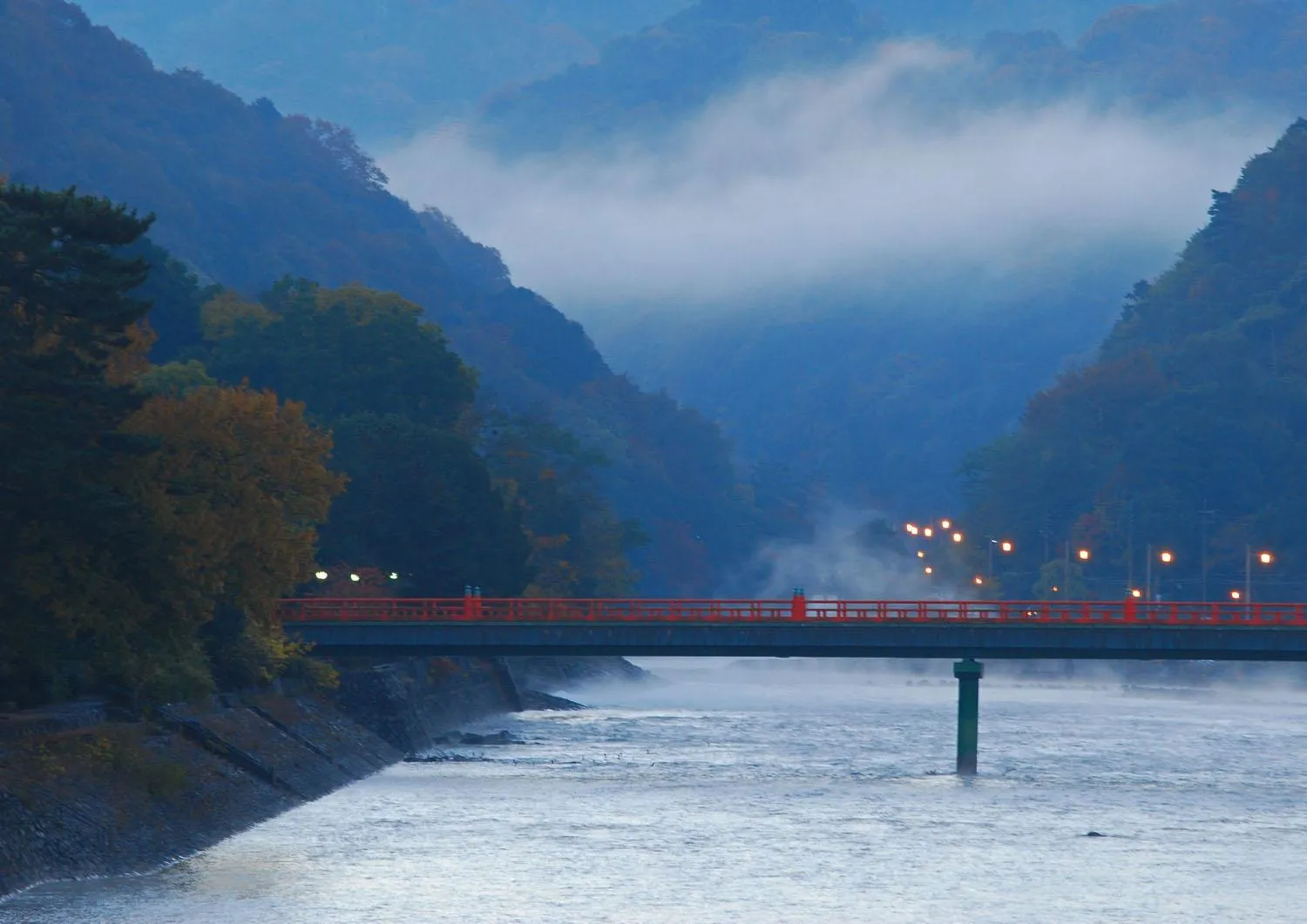 Nearby landmark in Hanayashiki Ukifune-en