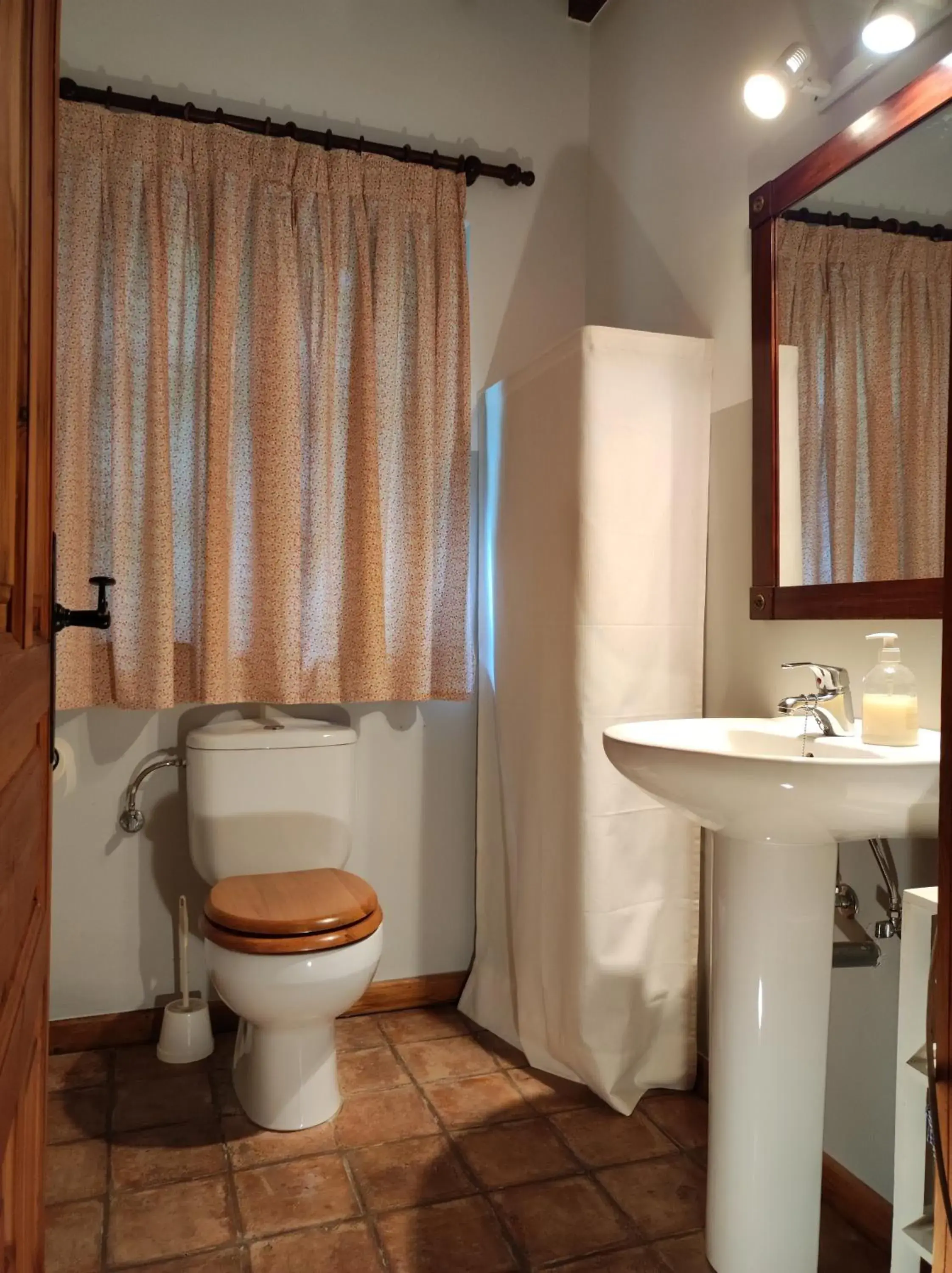 Toilet, Bathroom in Viviendas Rurales El Covaju