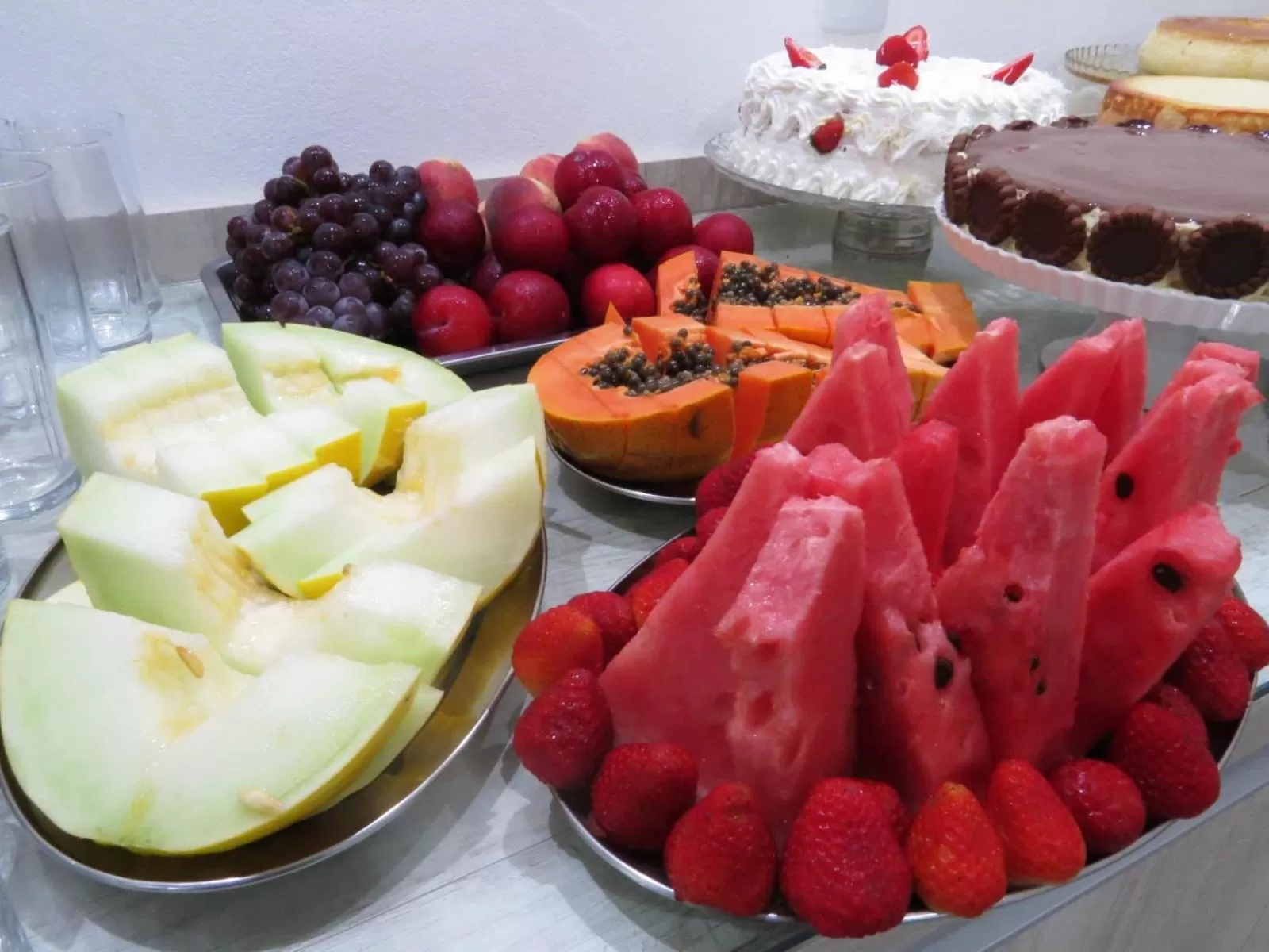 Food and drinks in Pousada Vó Dena