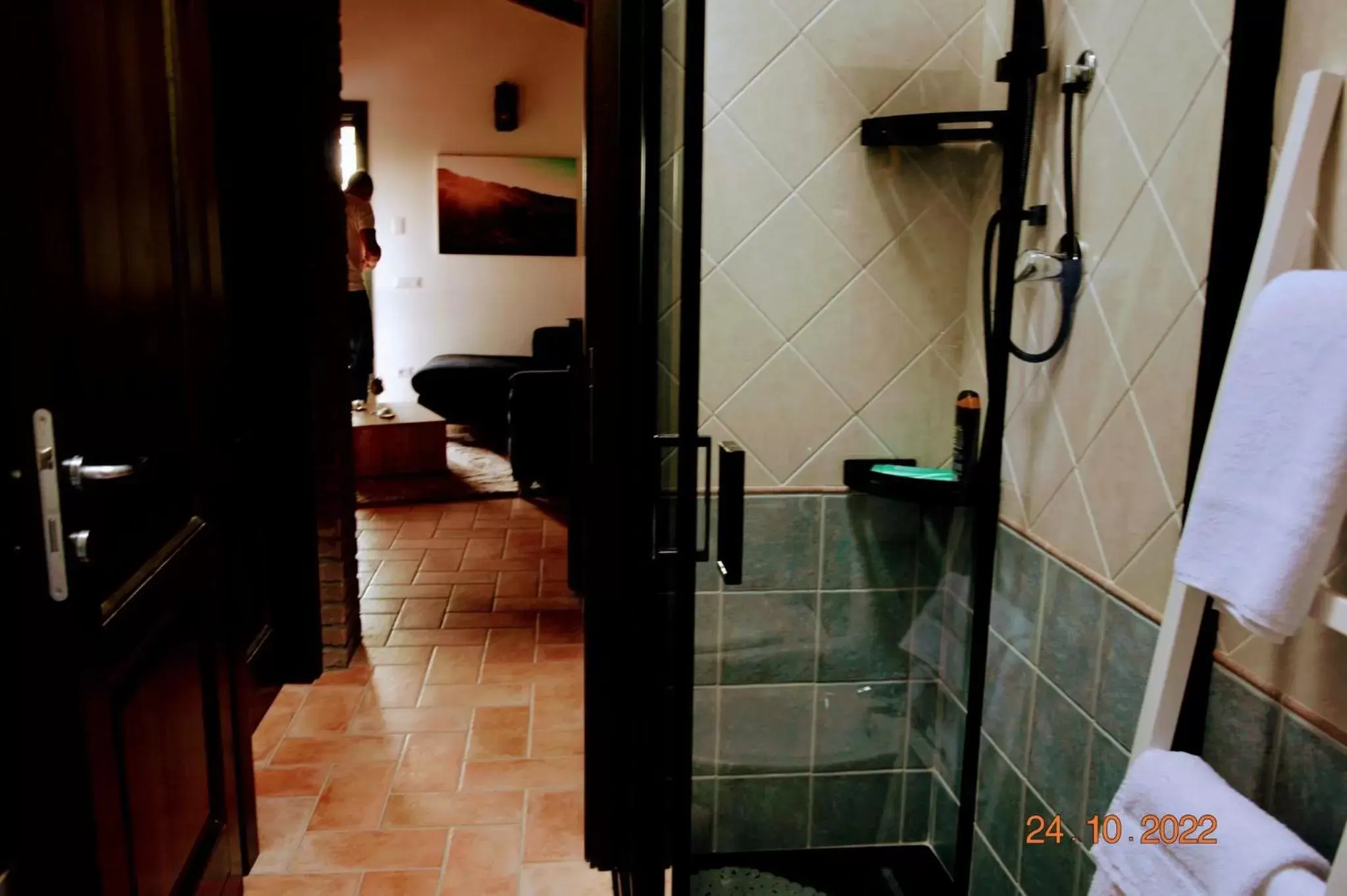 Bathroom in B & B CA’ D’ OLINA