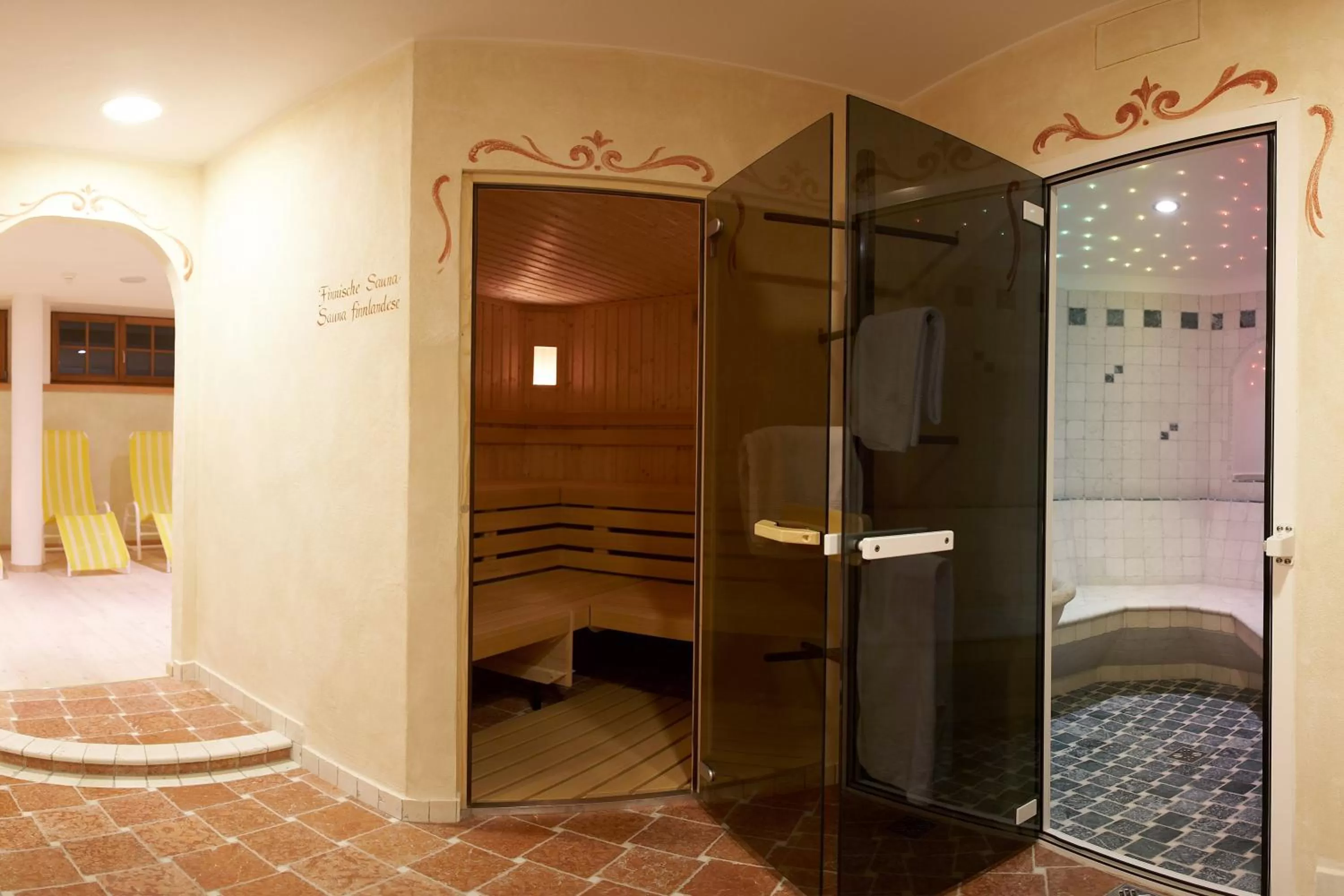 Sauna in Berghotel Johanneshof