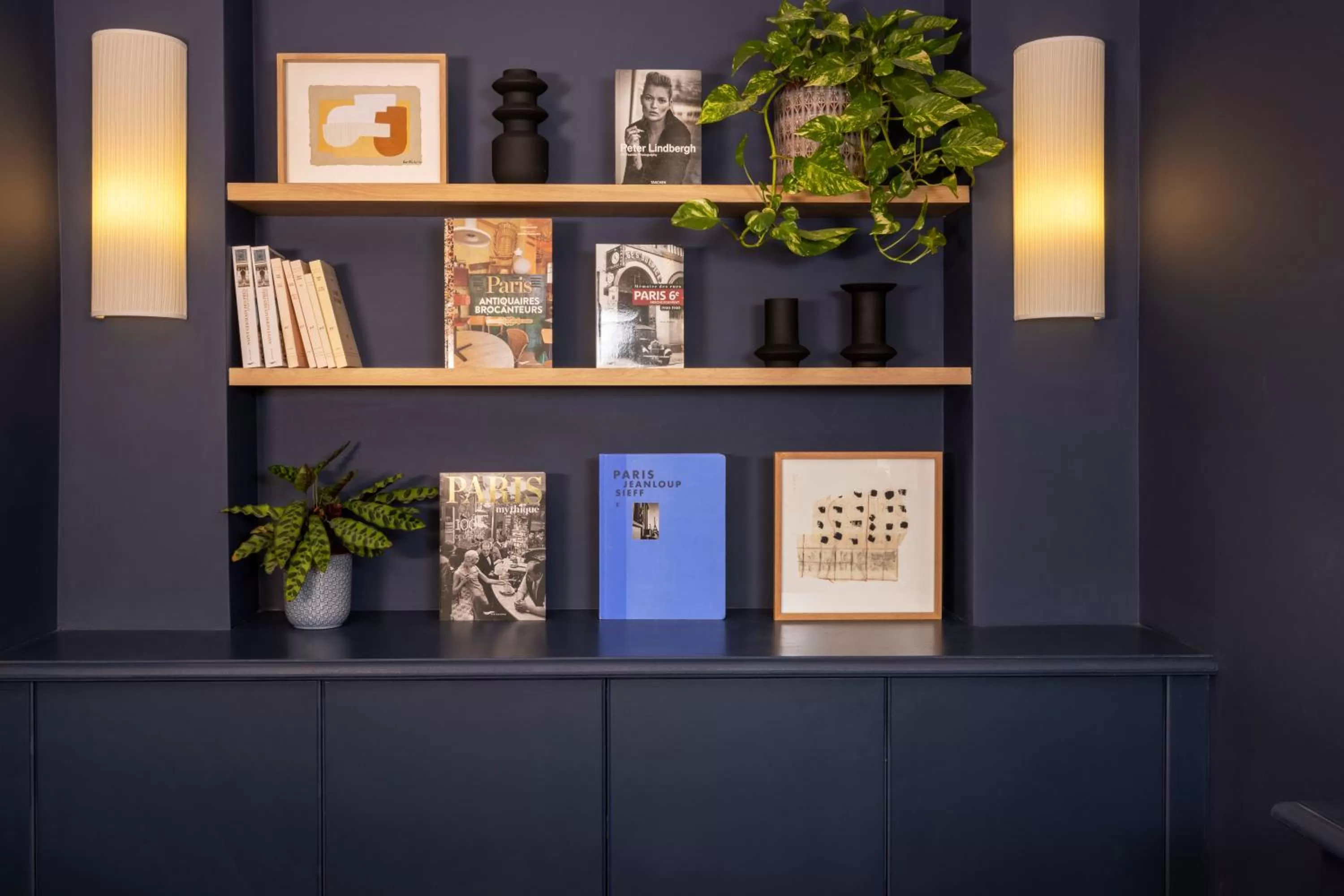 Lobby or reception in Hotel Abbatial Saint Germain