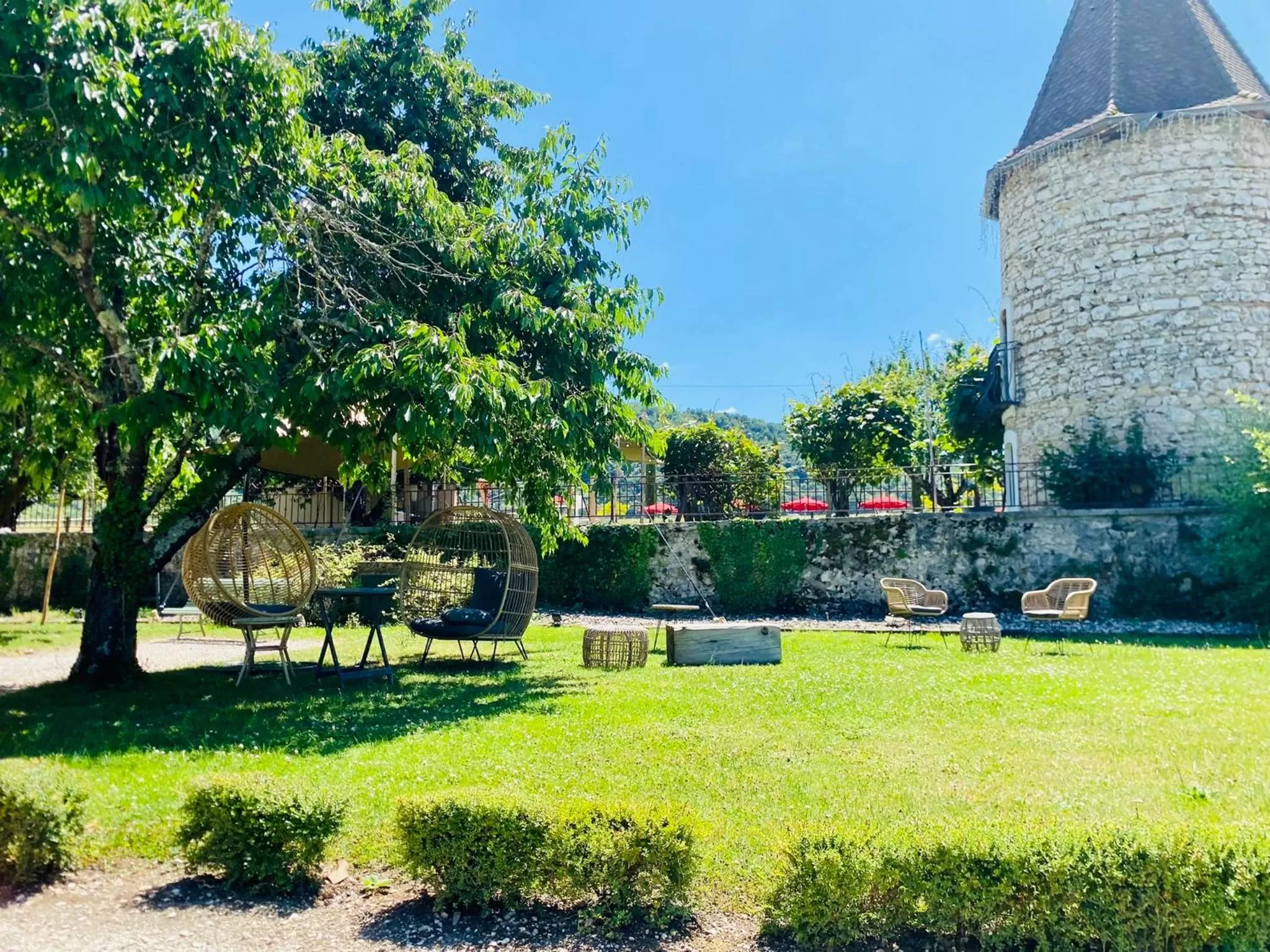 Garden in Domaine de Suzel