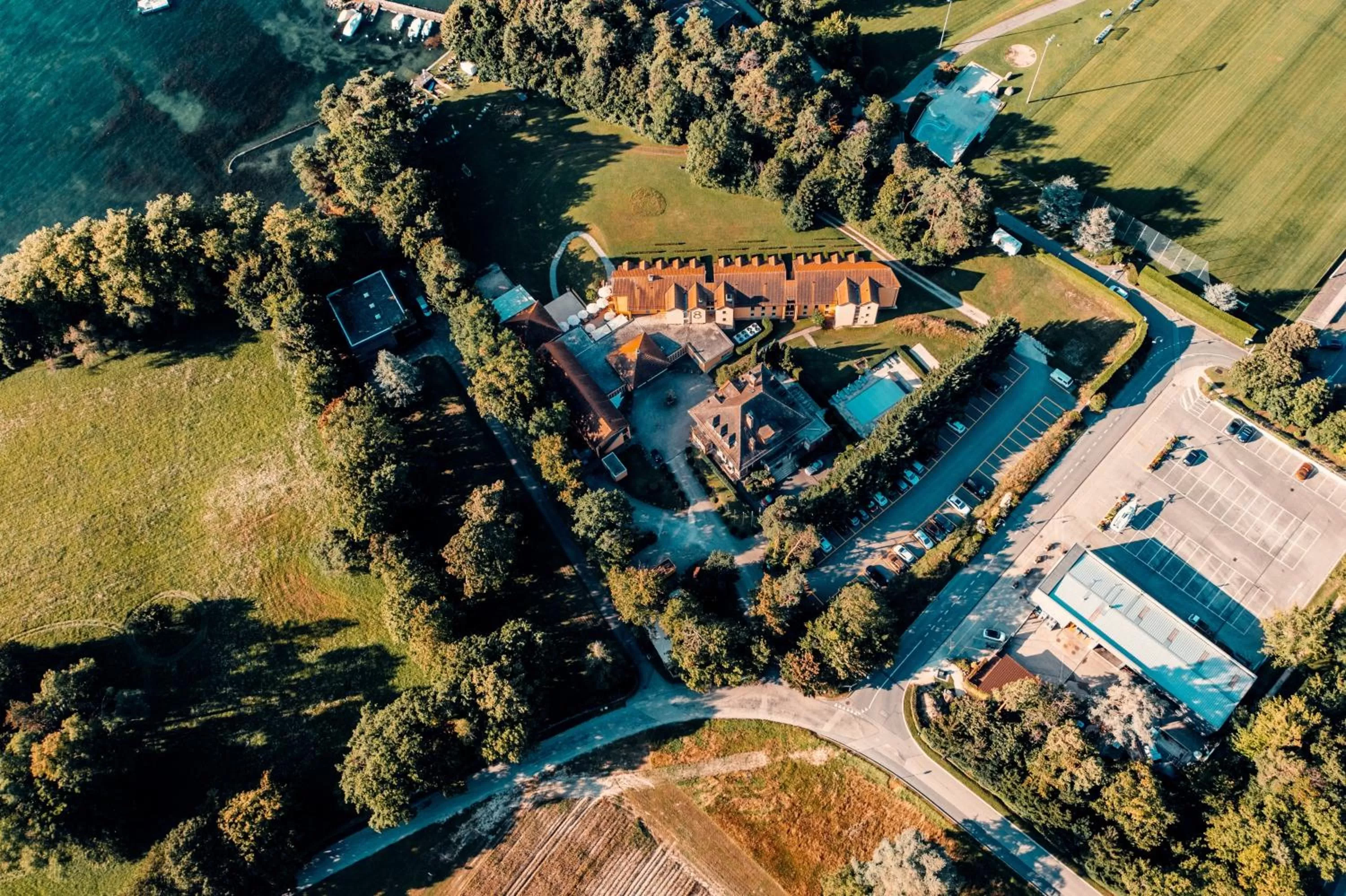 Bird's eye view in Hotel La Barcarolle