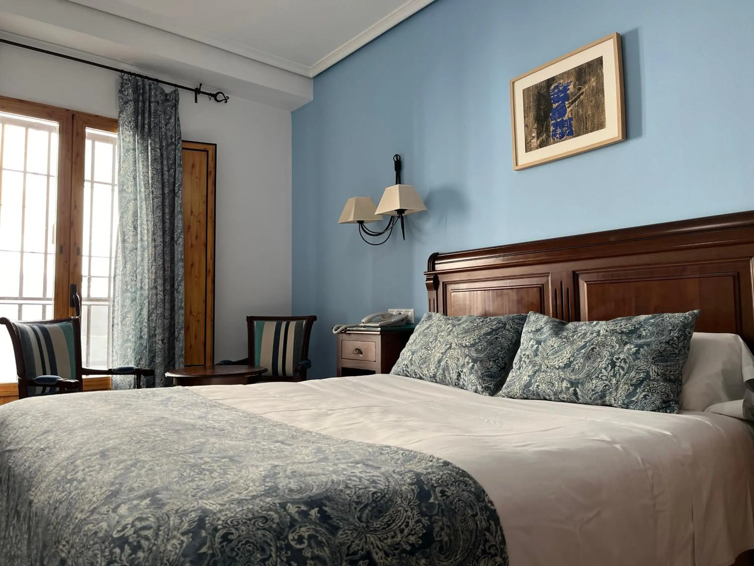 Bedroom, Bed in Hotel Maestre Bedroom, Bed in Hotel Maestre