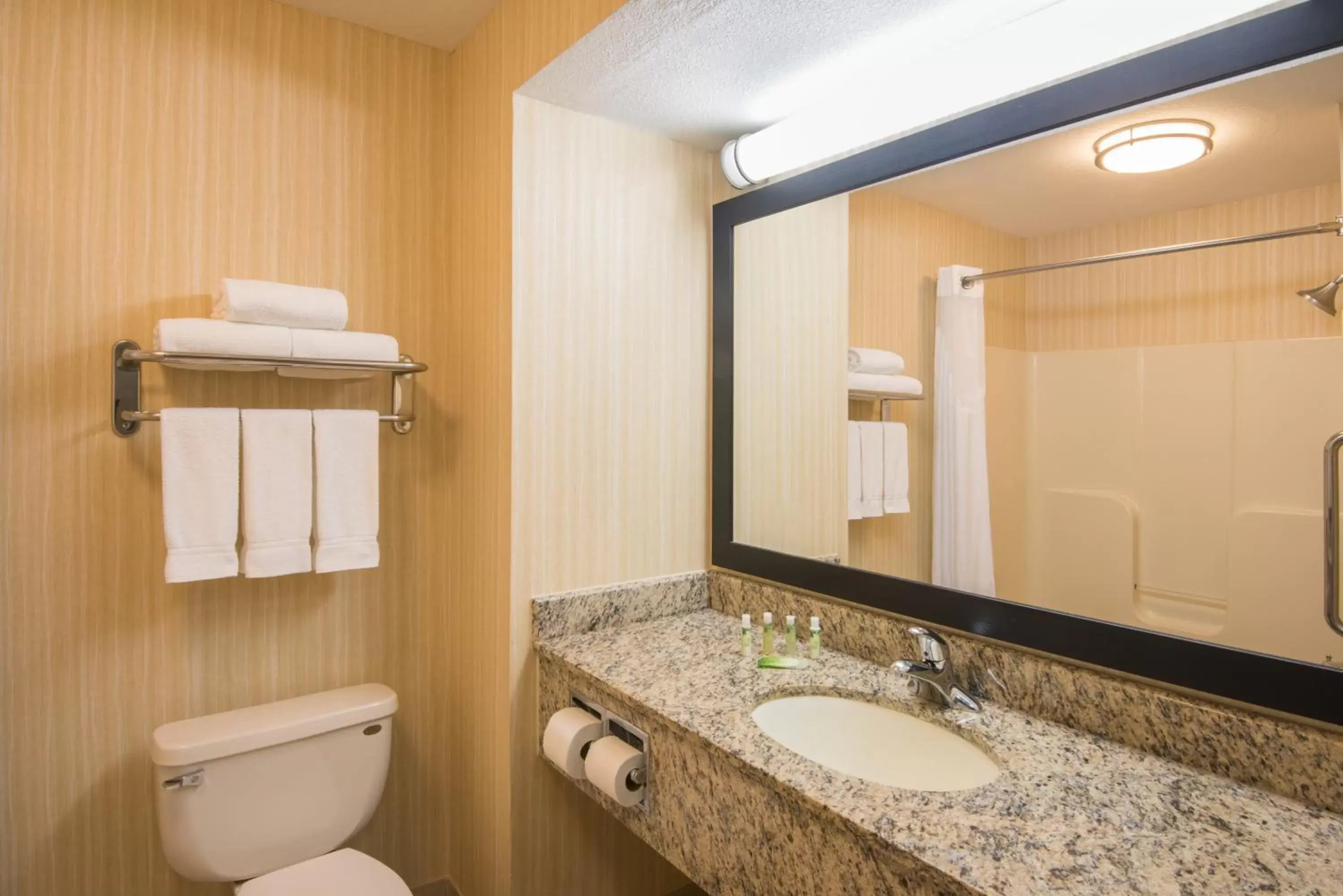 Bathroom in Holiday Inn Express Hotel & Suites Wauseon, an IHG Hotel