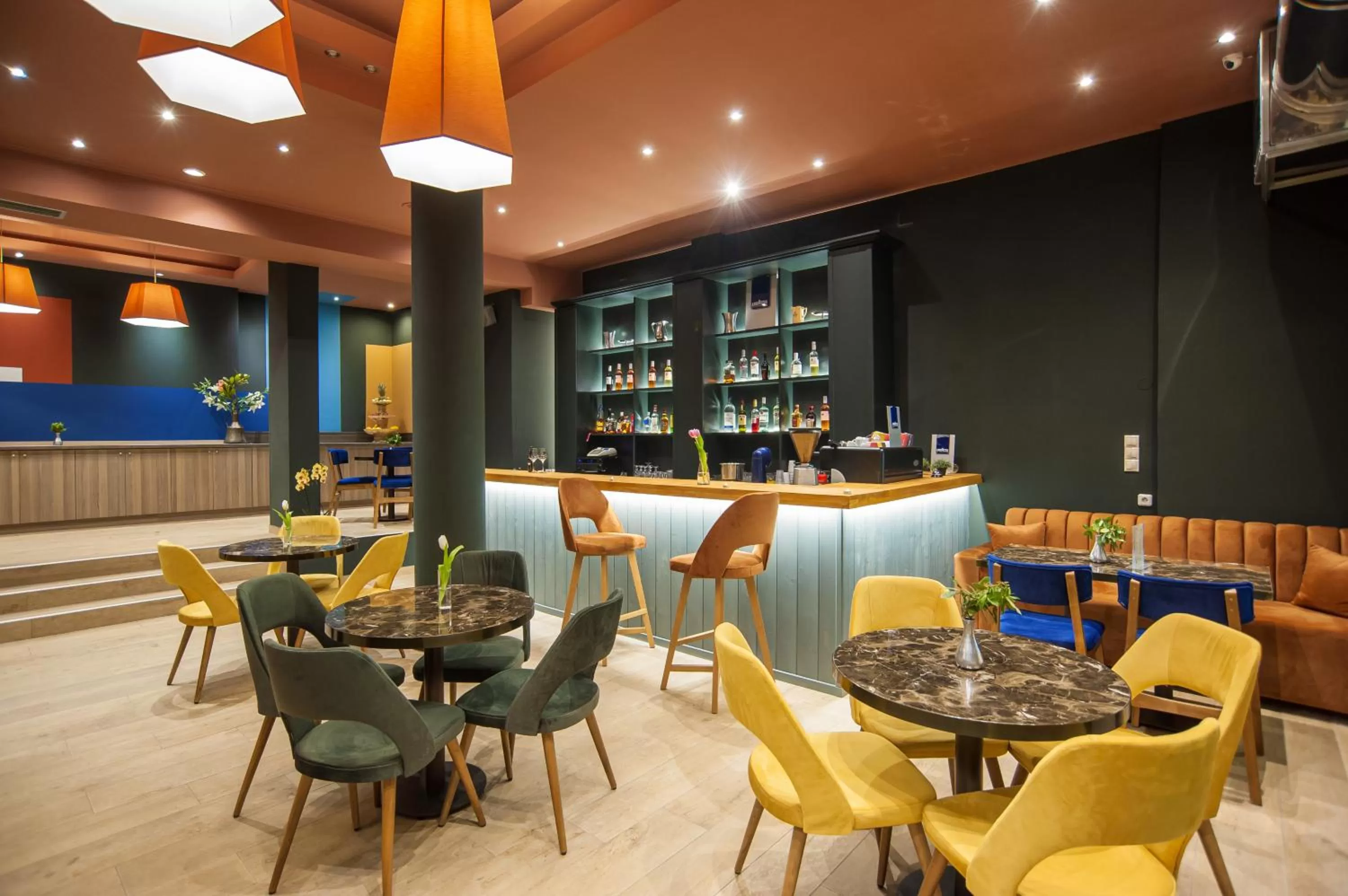 Lounge or bar in Parnassos Delphi Hotel