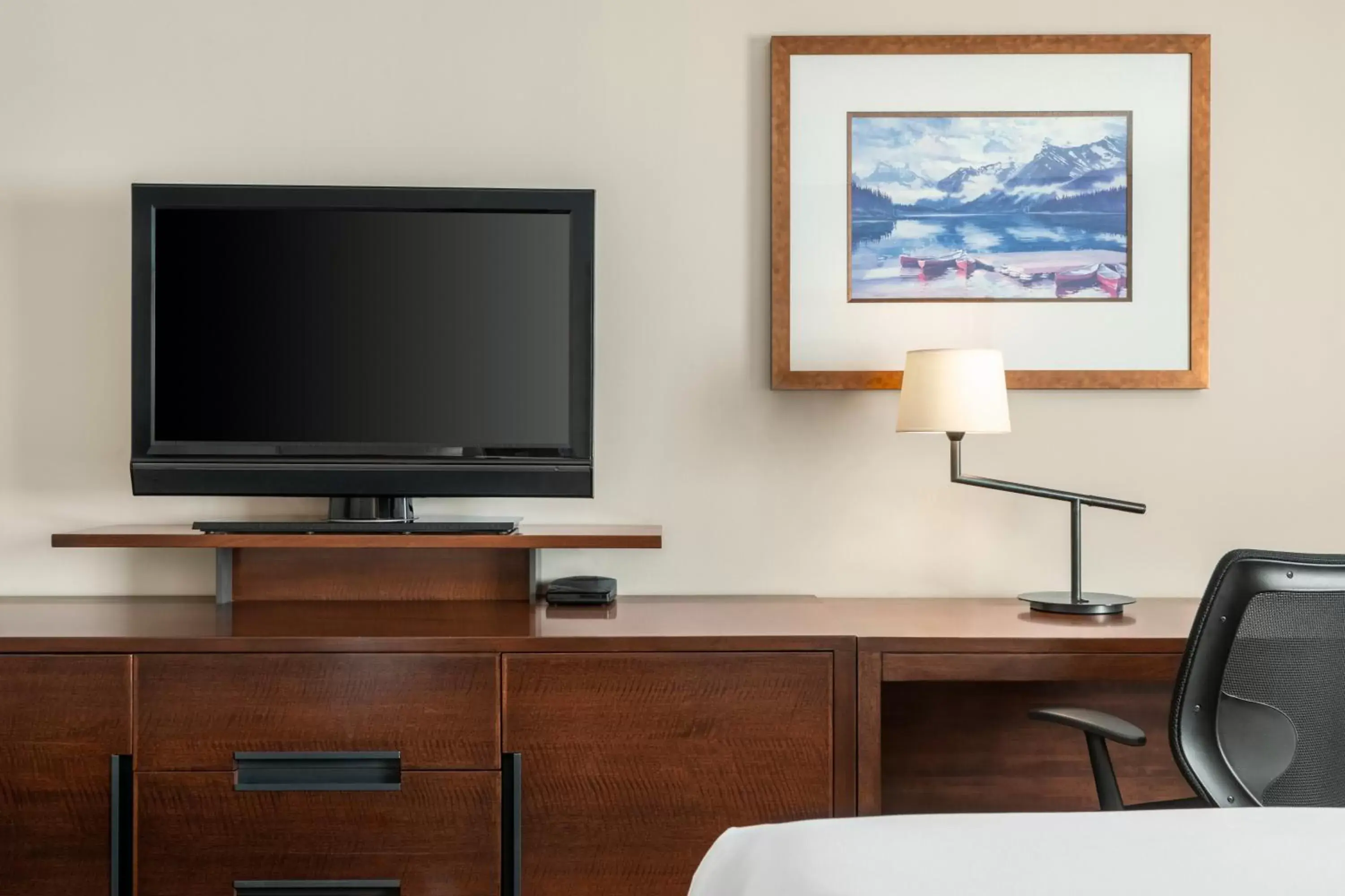 TV/Entertainment Center in Travelodge by Wyndham Calgary South