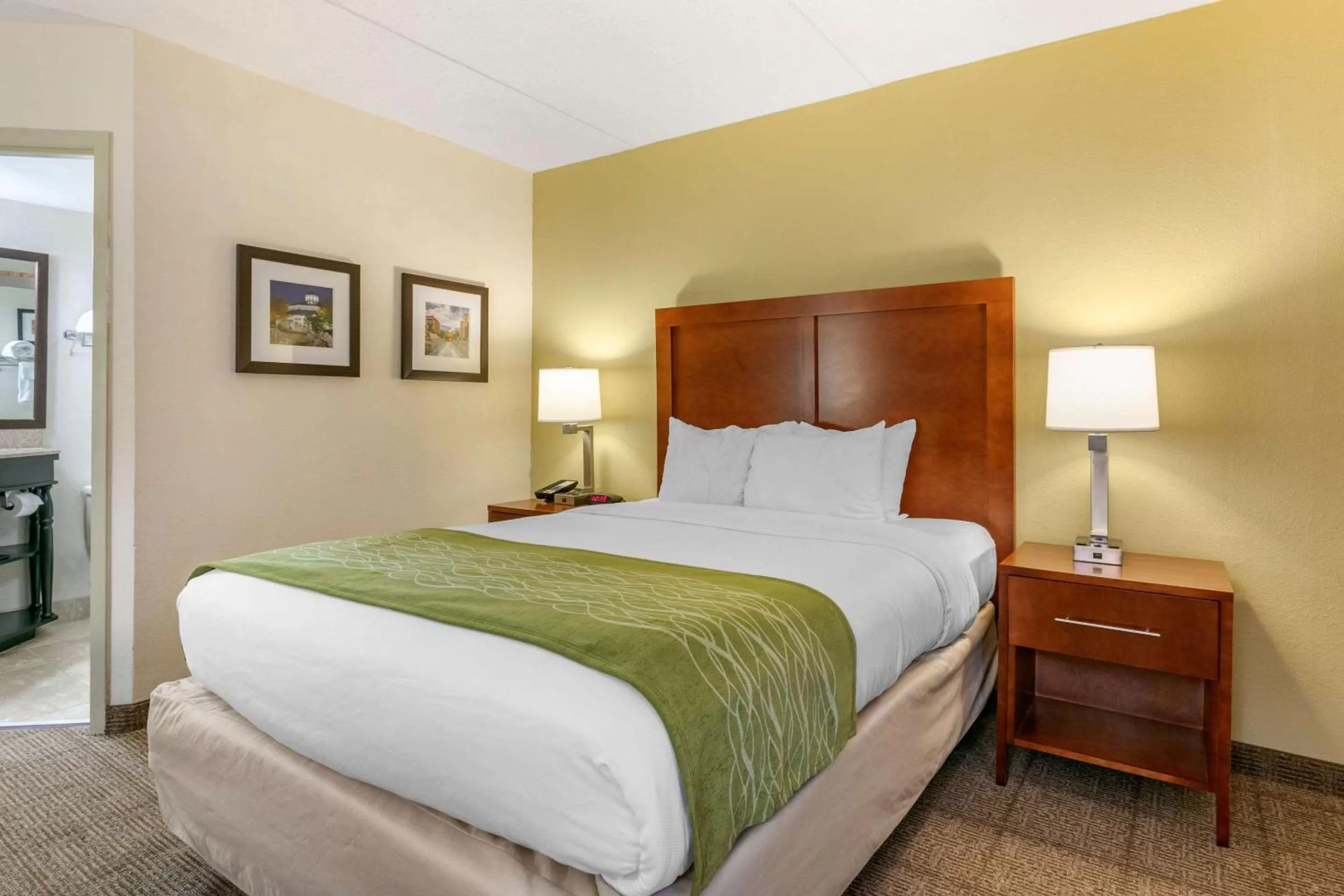 Photo of the whole room, Bed in Comfort Inn Chattanooga Downtown Southside