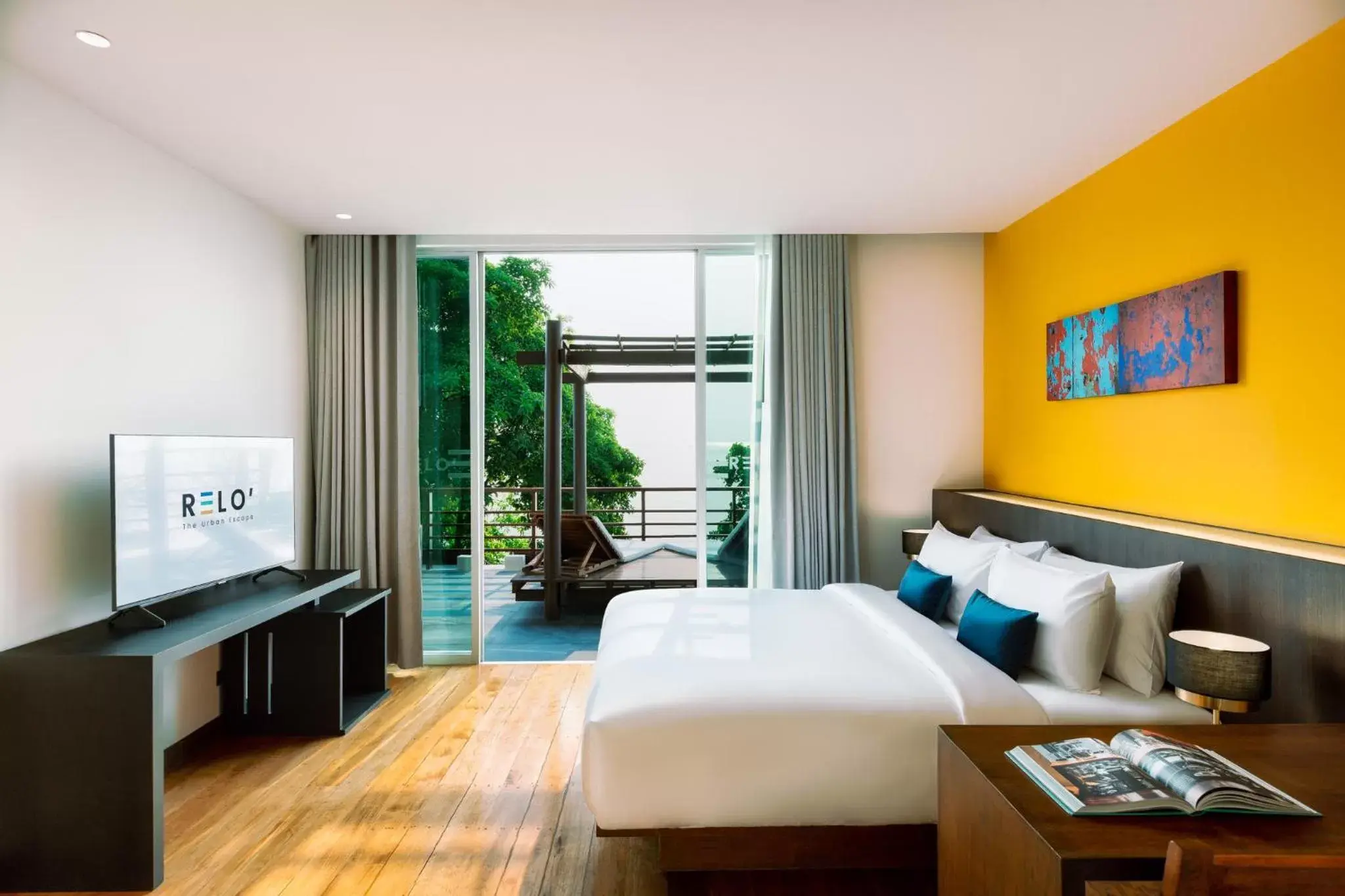 Bed in RELO' The Urban Escape - Huahin