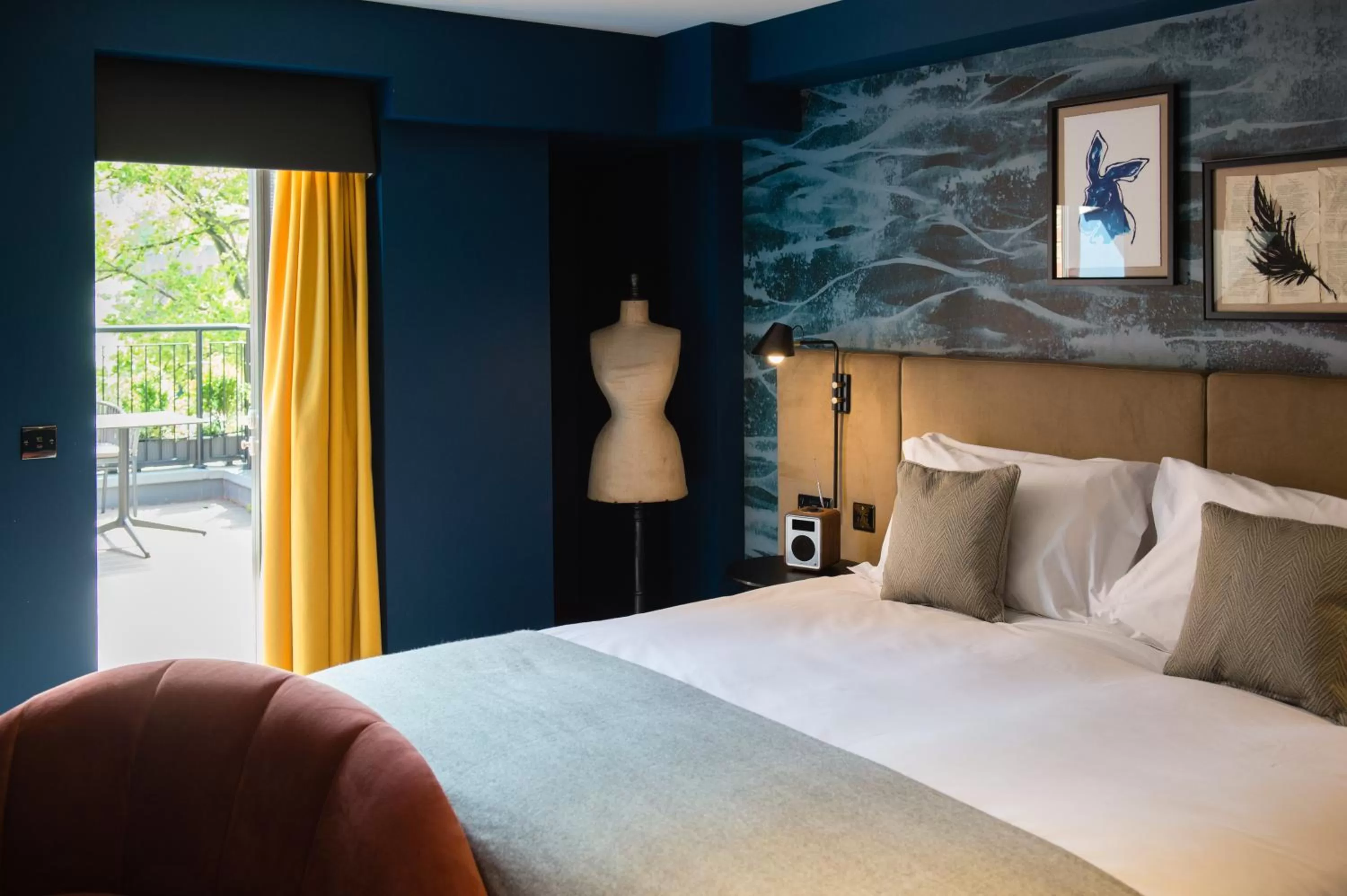 Bedroom, Bed in Hotel Du Vin Stratford