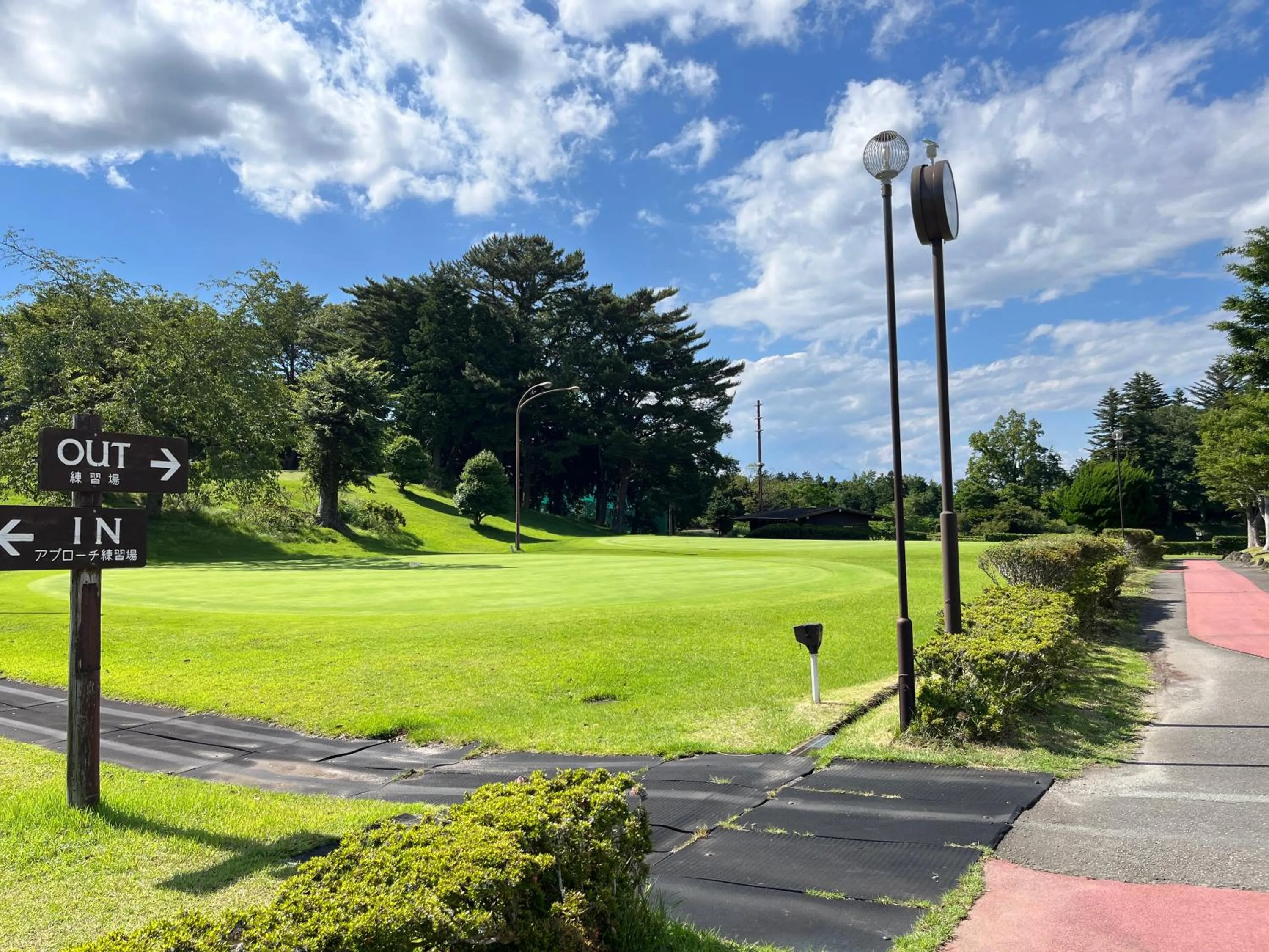 Golfcourse in Hotel Laforet Shuzenji