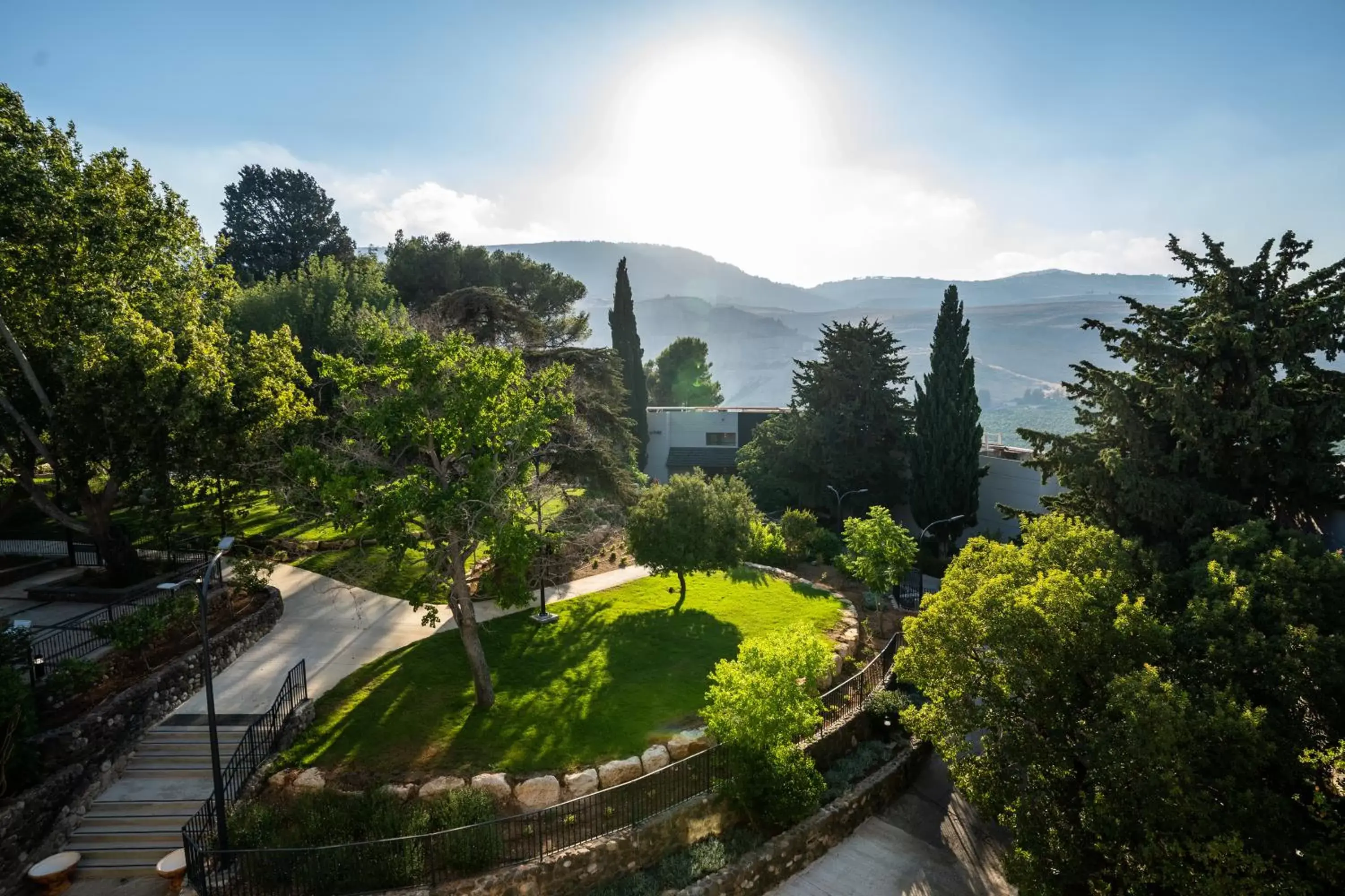 Garden view in Giladi Hotel