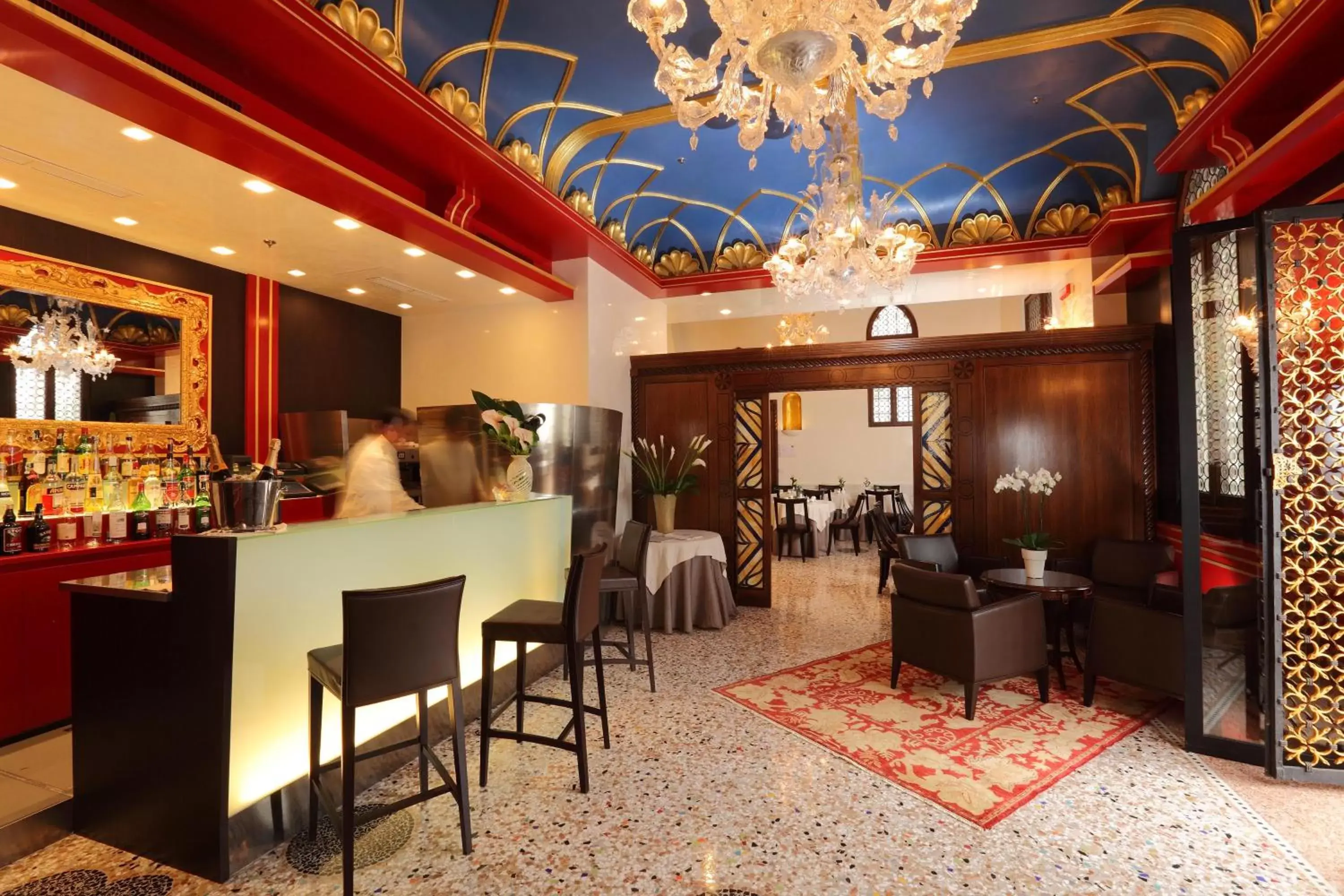 Lounge or bar in Hotel Palazzo Stern