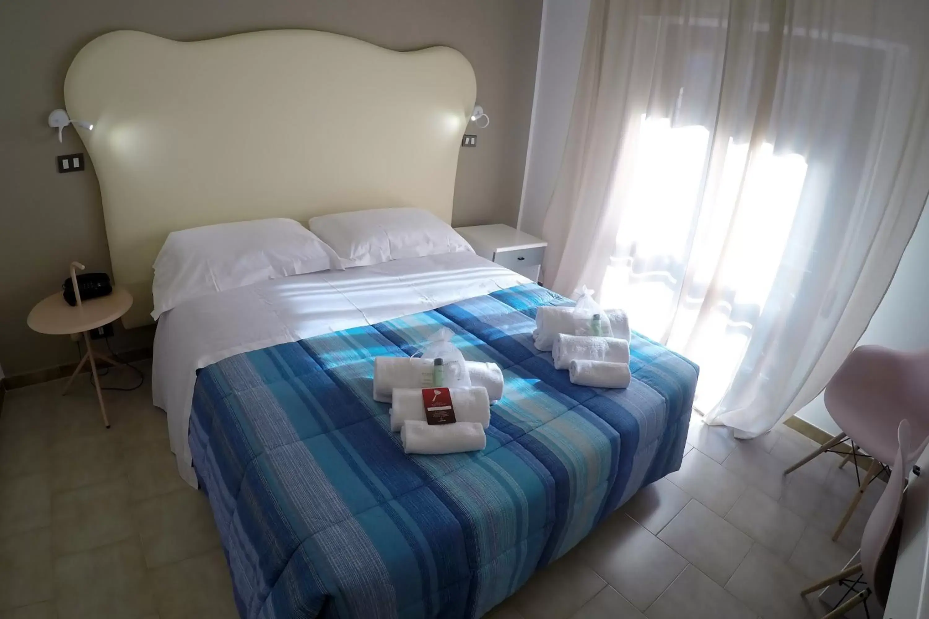 Bed in El Patio Hotel