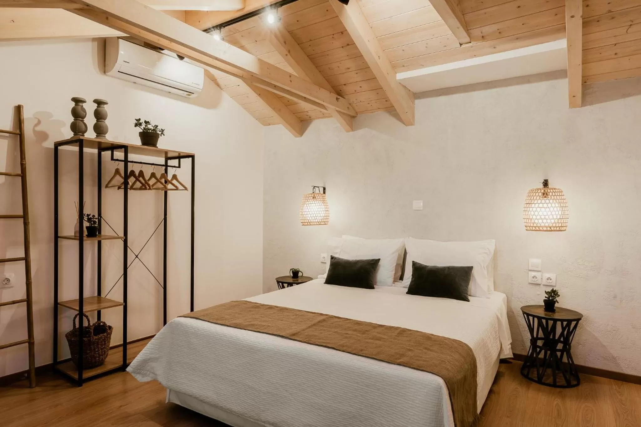 Photo of the whole room, Bed in BOĒM Boutique Hotel Lefkada