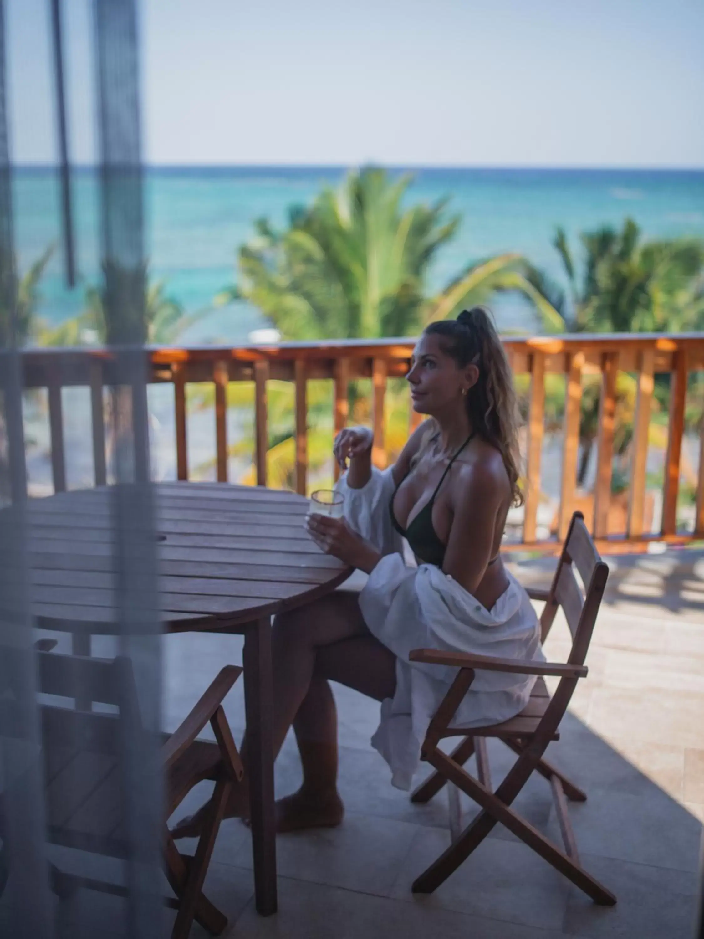 Dining area in Alea Tulum