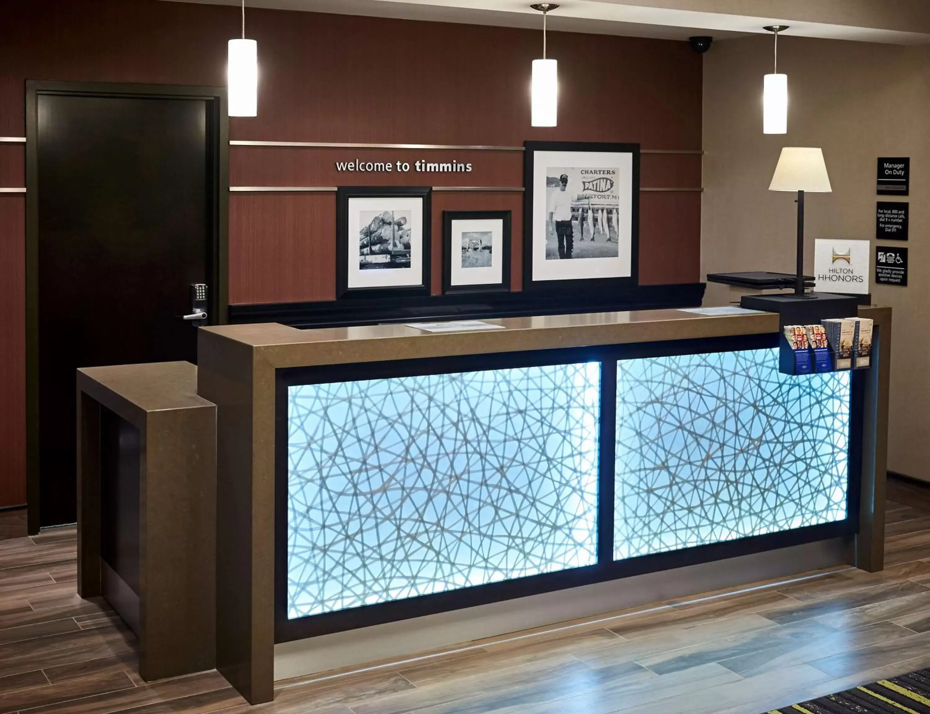 Lobby or reception in Hampton Inn by Hilton Timmins Lobby or reception in Hampton Inn by Hilton Timmins