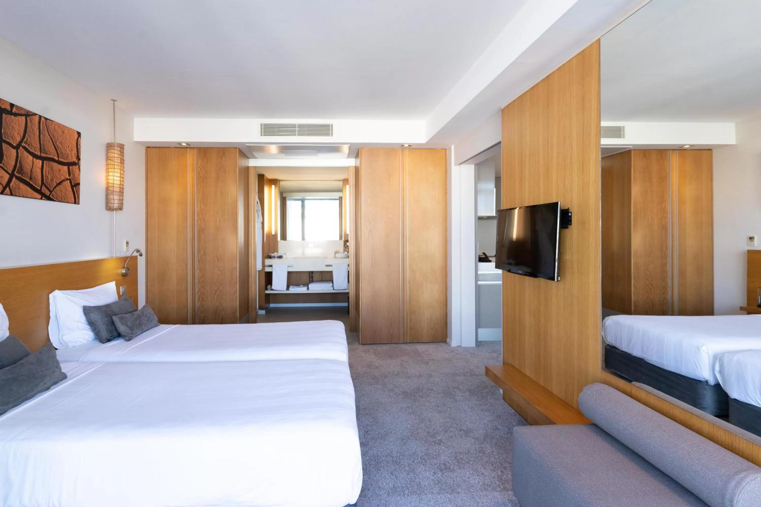 Bed in Chateau Royal Beach Resort & Spa, Noumea