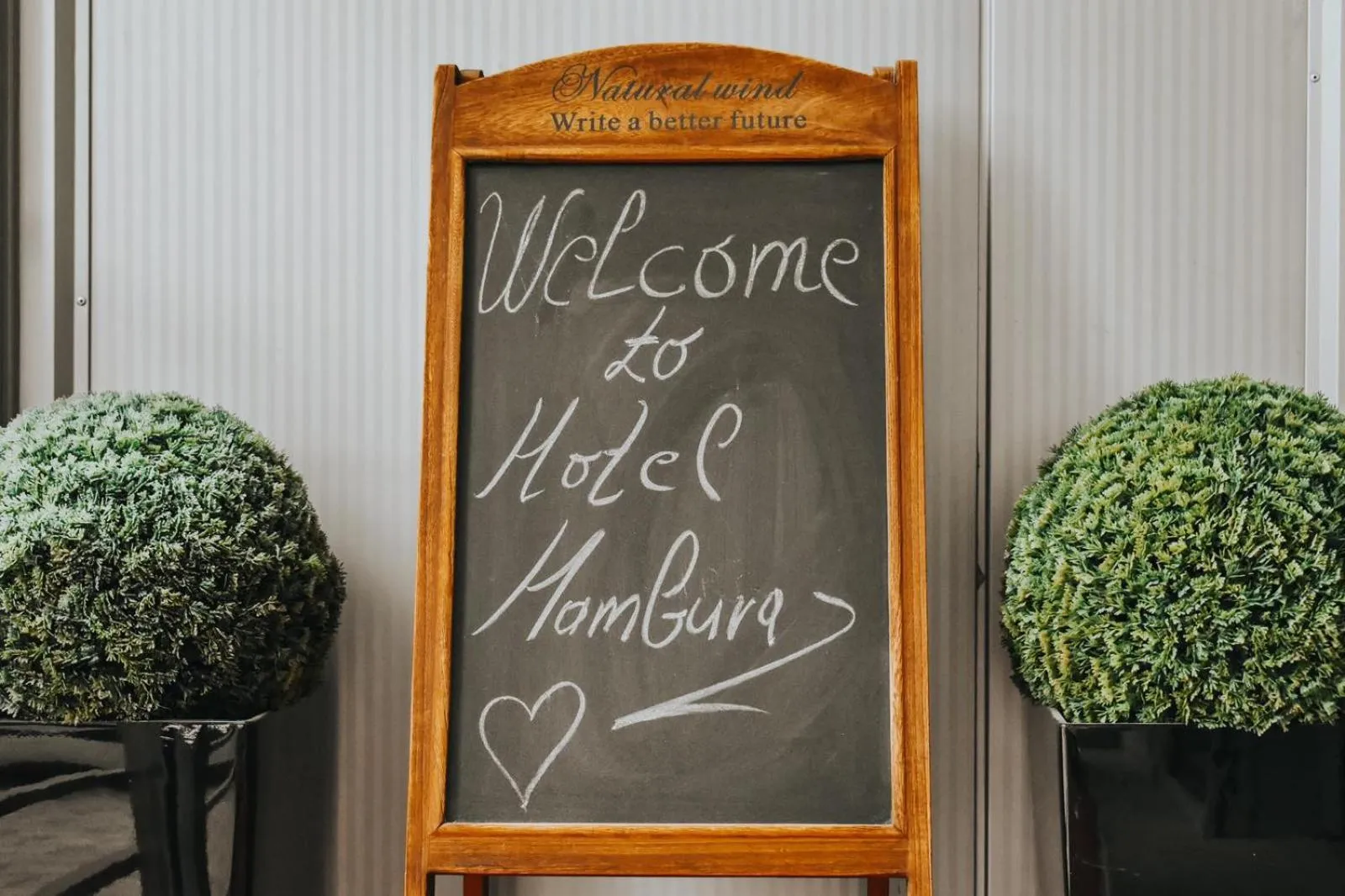 Facade/entrance in Hotel Hamburg