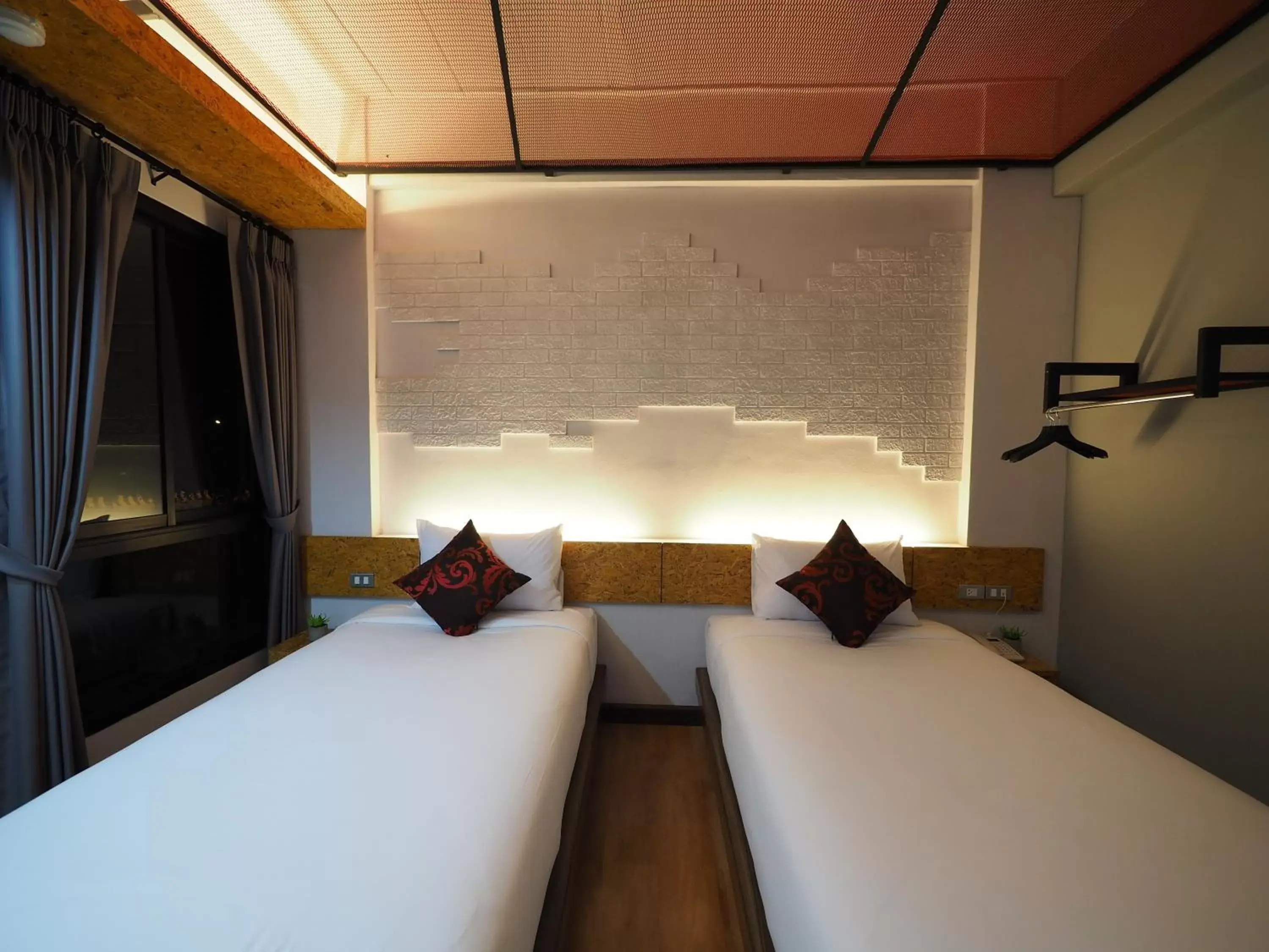 Bed in Ps Sriphu Hotel Bed in Ps Sriphu Hotel