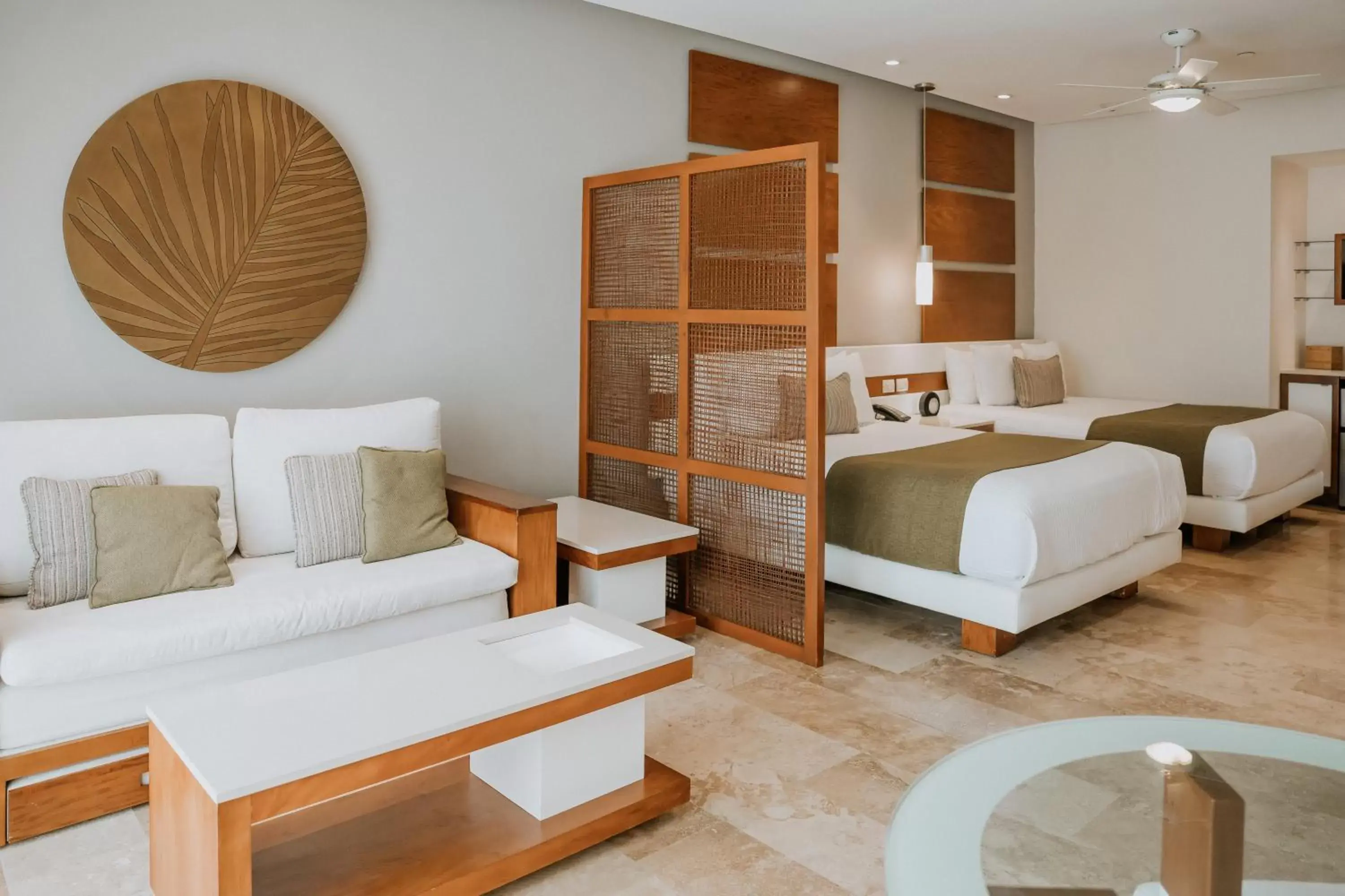 Bed, Seating Area in The Reef 28 - Adults Only - All Suites - Optional Gourmet All Inclusive