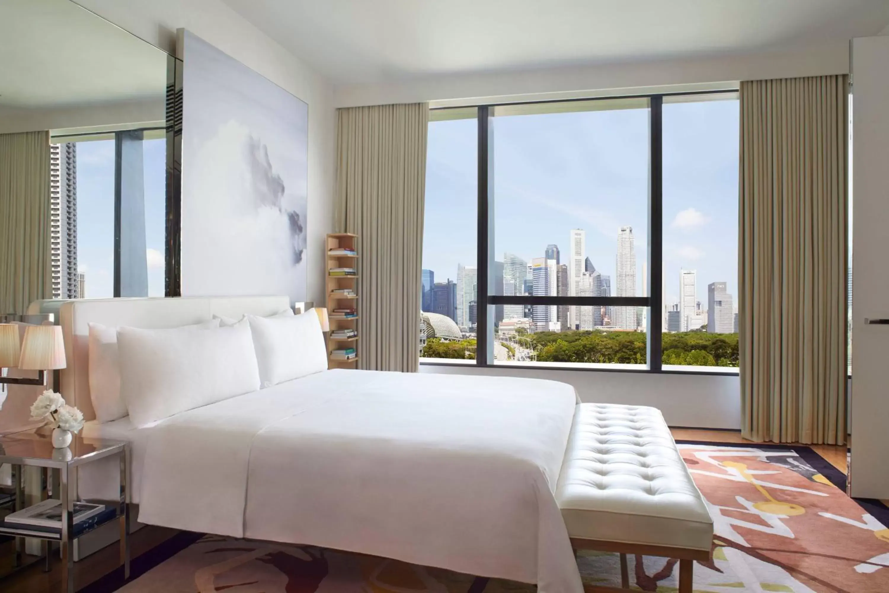 Bedroom in JW Marriott Hotel Singapore South Beach