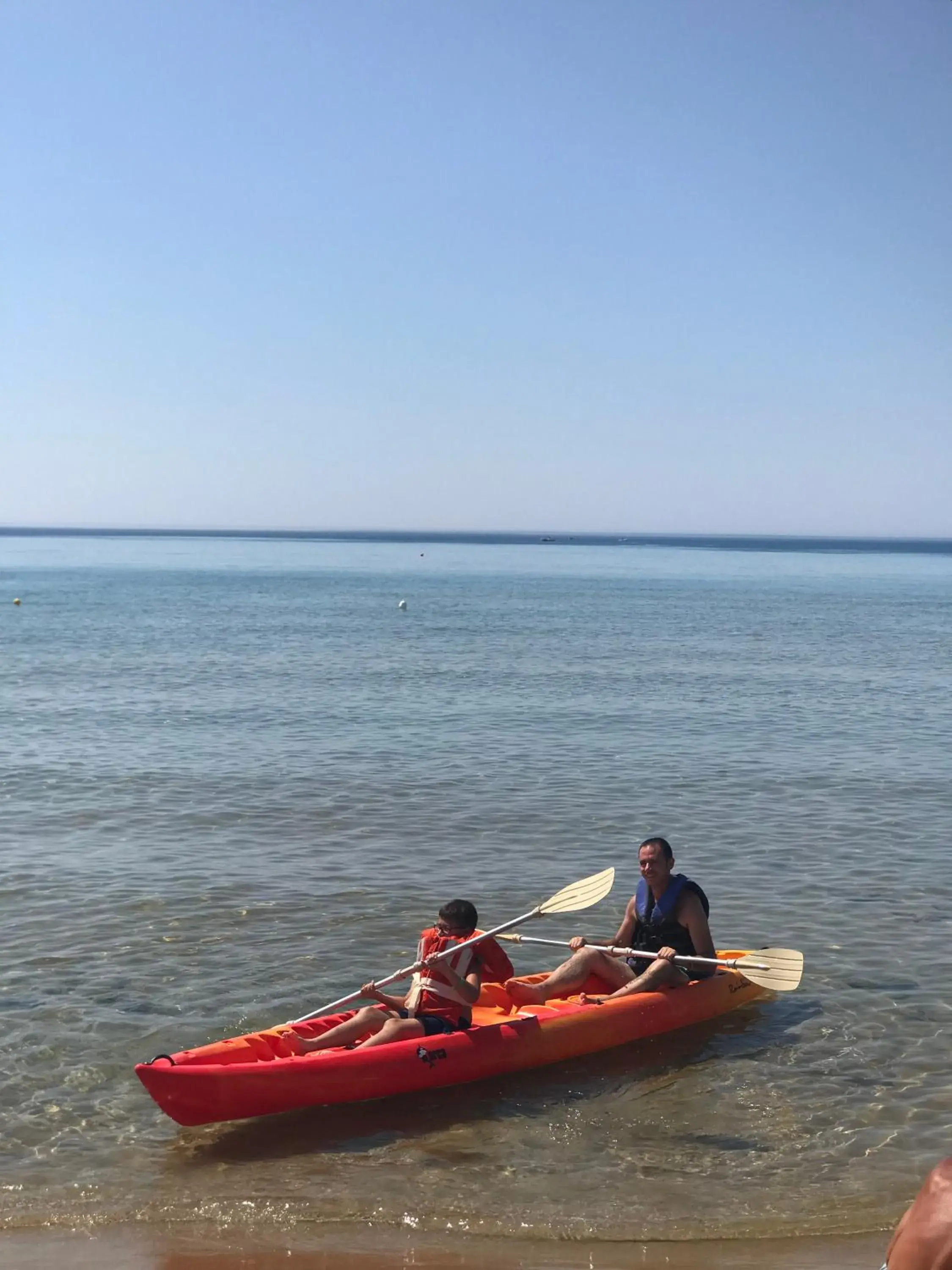 Canoeing in Triscinamare Hotel Residence
