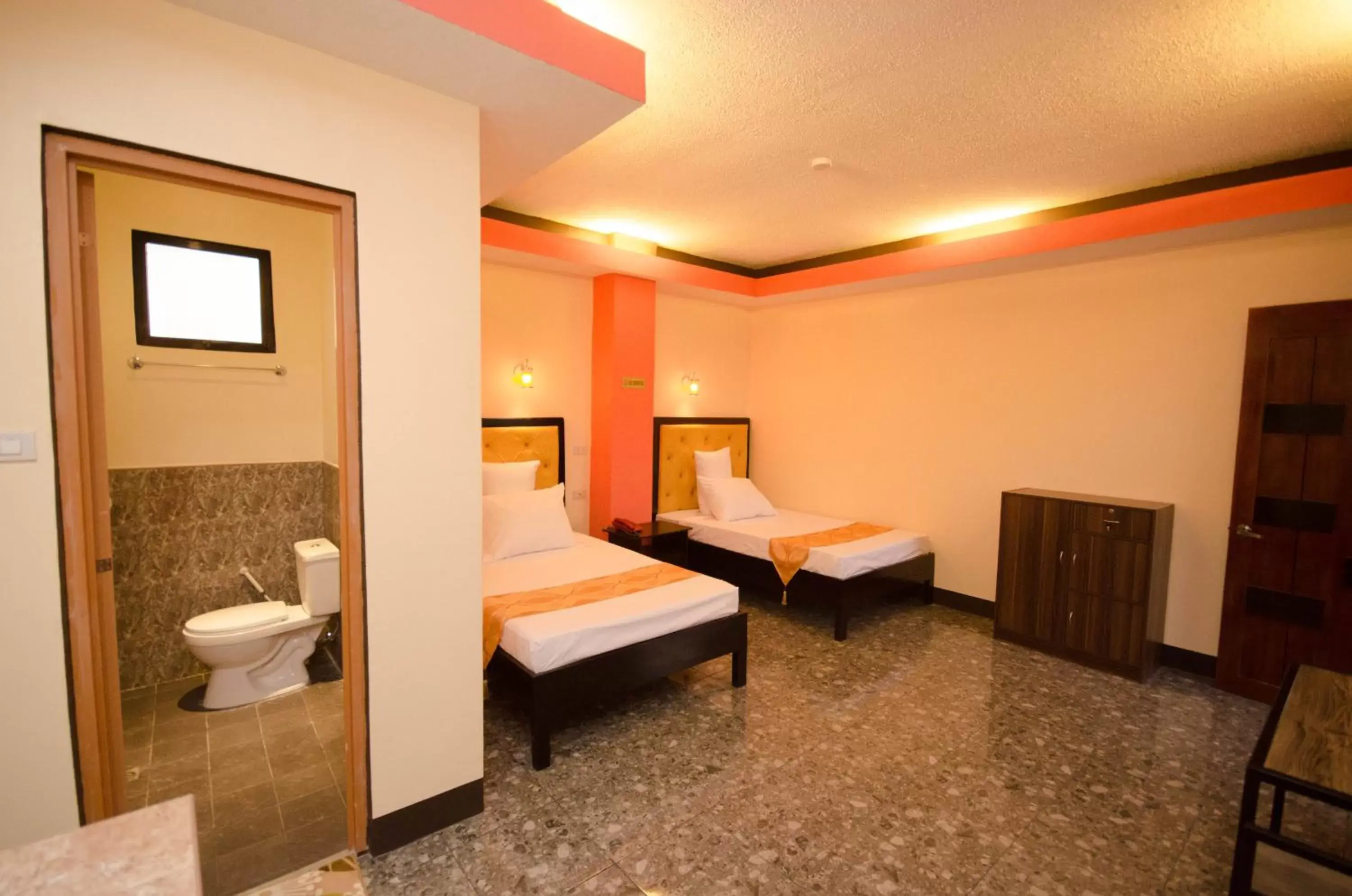 Bathroom, Bed in RSG Microhotel