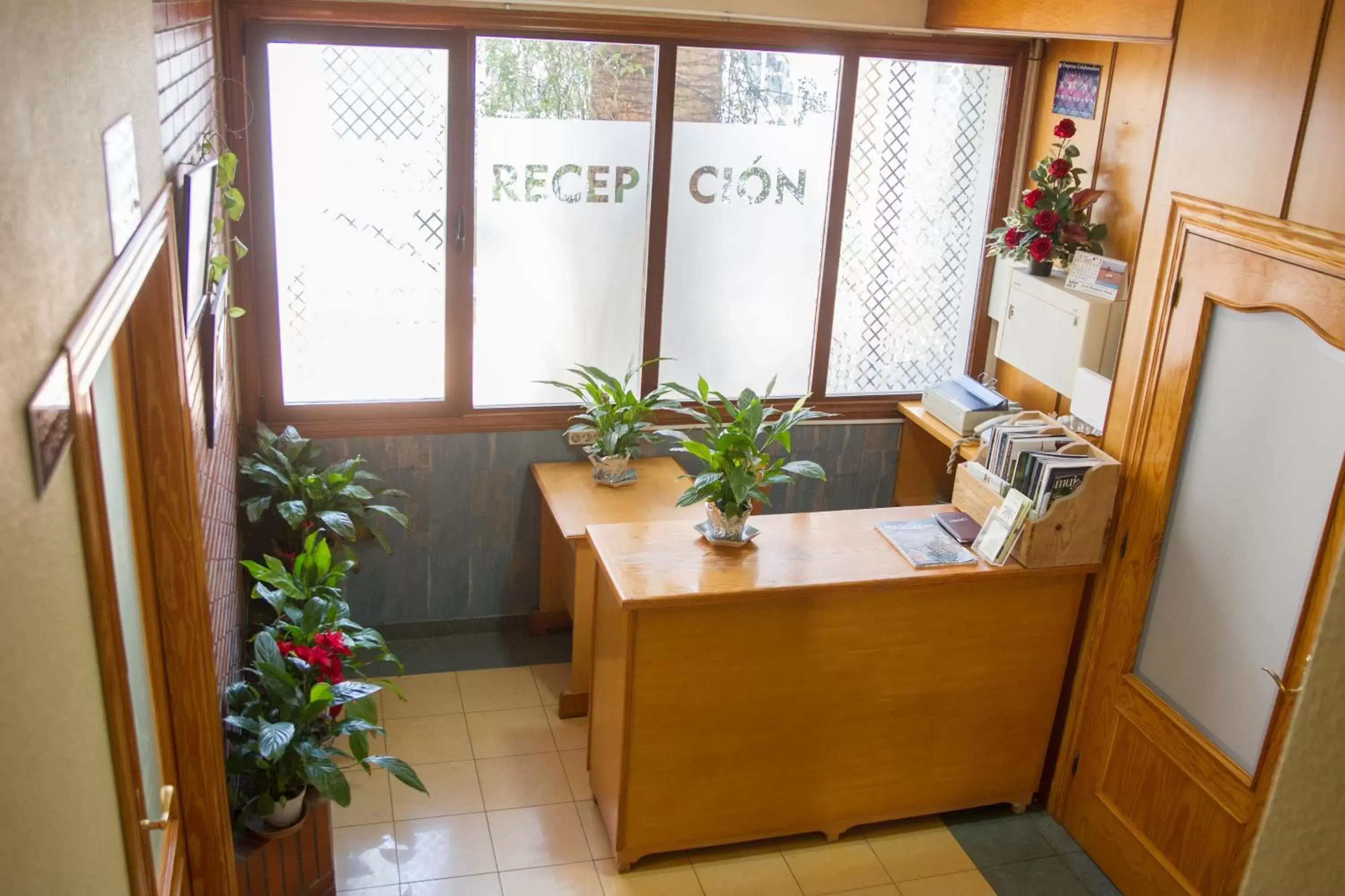 Lobby or reception, Lobby/Reception in Hostal La Palmera