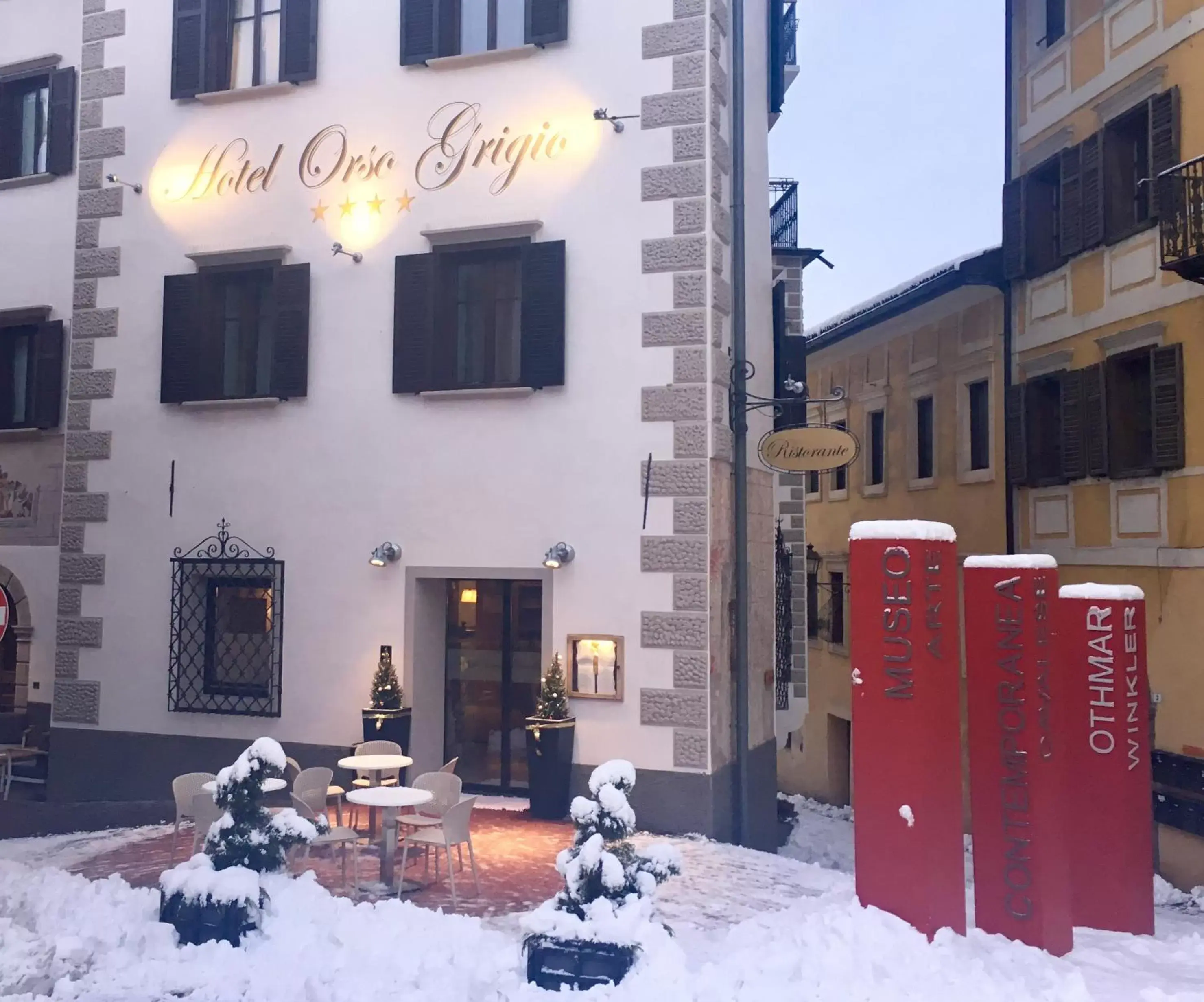 Facade/entrance, Property Building in Hotel Orso Grigio