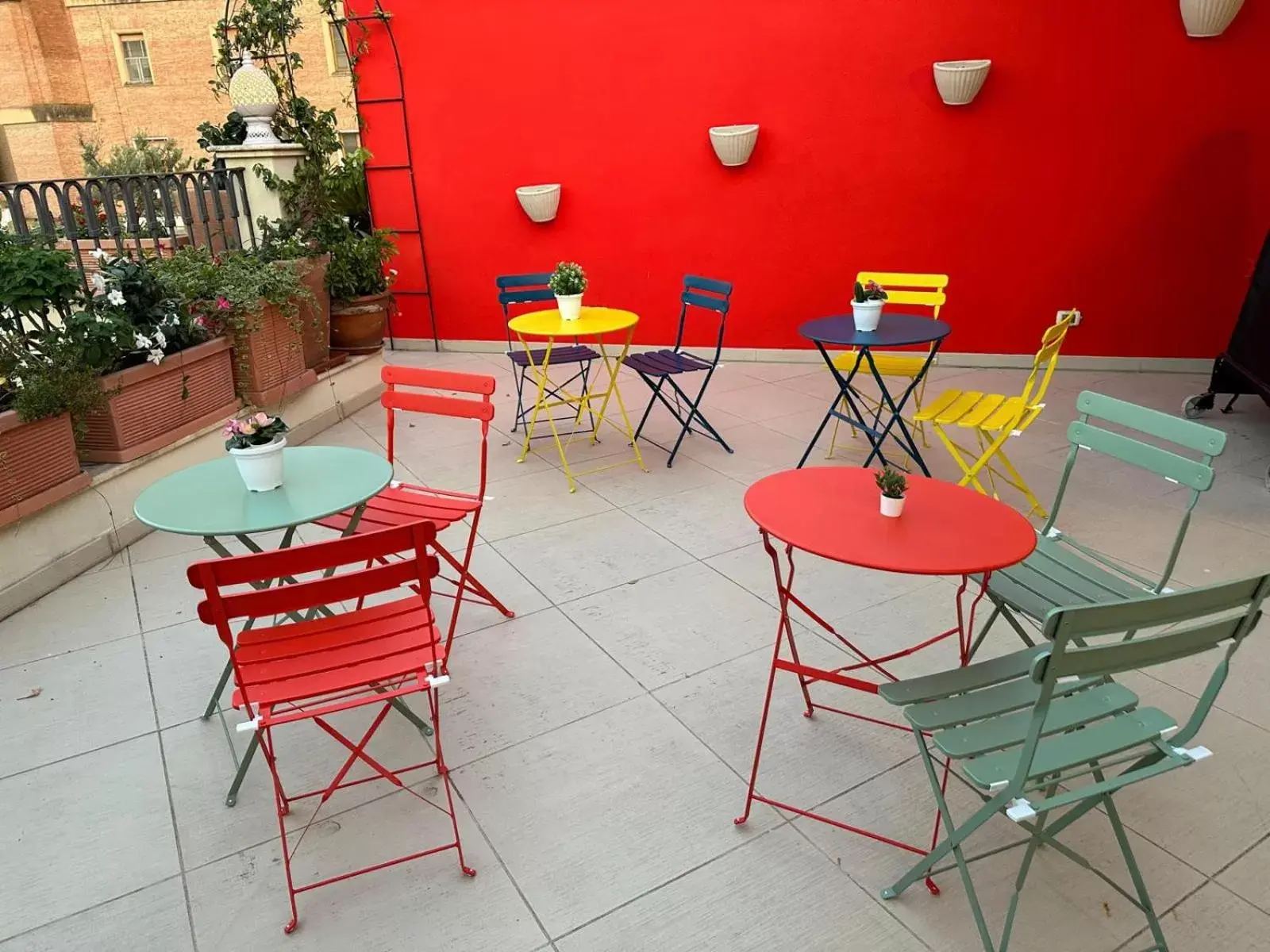 Balcony/Terrace in Borgo Antico B&b