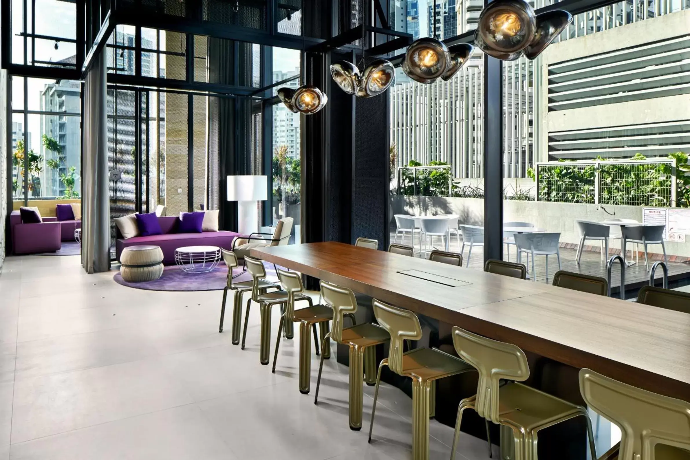 Restaurant/places to eat, Lounge/Bar in YOTEL Singapore Orchard Road