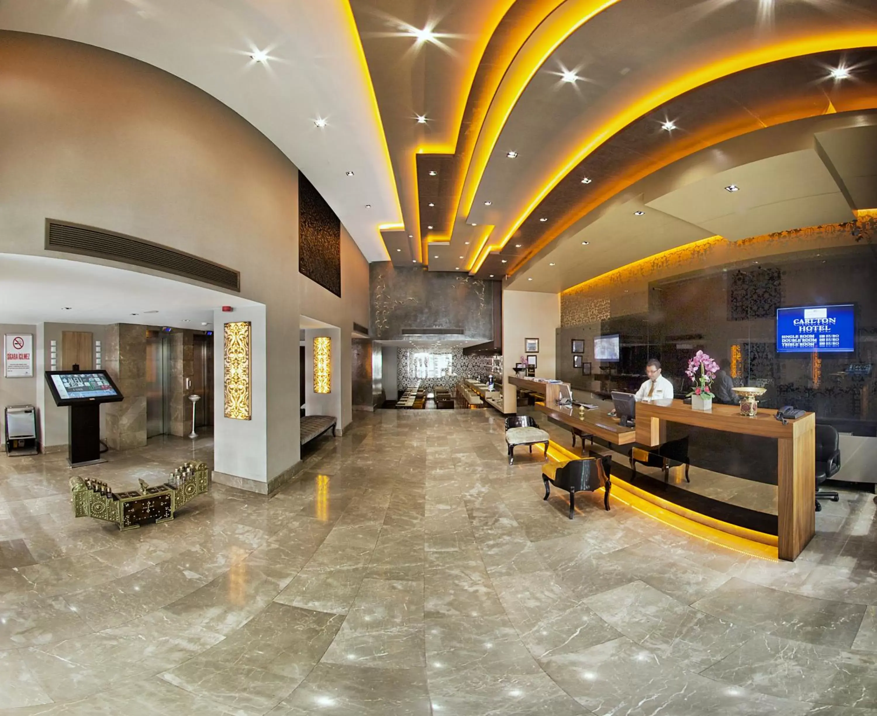 Lobby or reception, Lobby/Reception in Carlton Hotel
