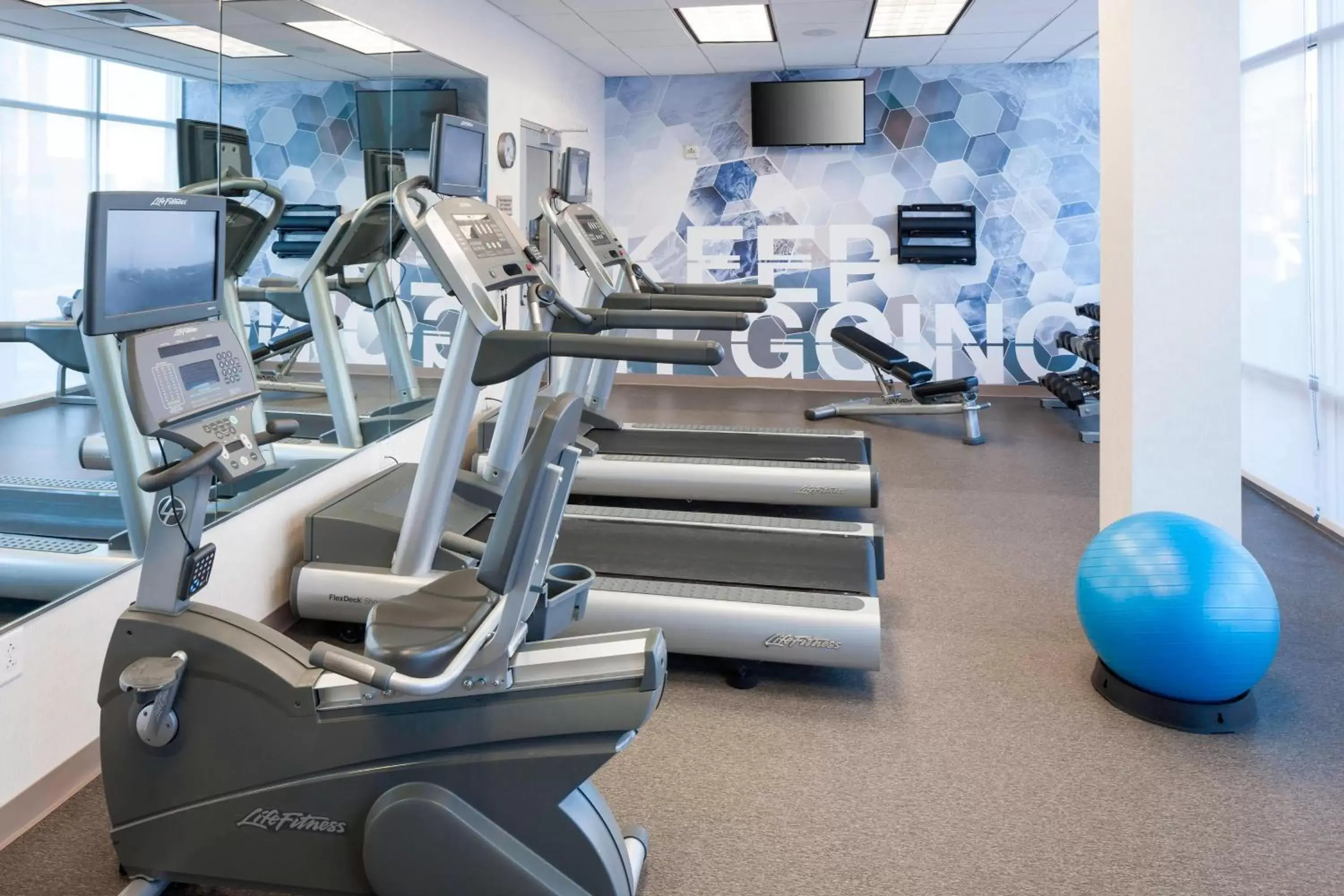 Fitness centre/facilities, Fitness Center/Facilities in SpringHill Suites by Marriott Salt Lake City Airport