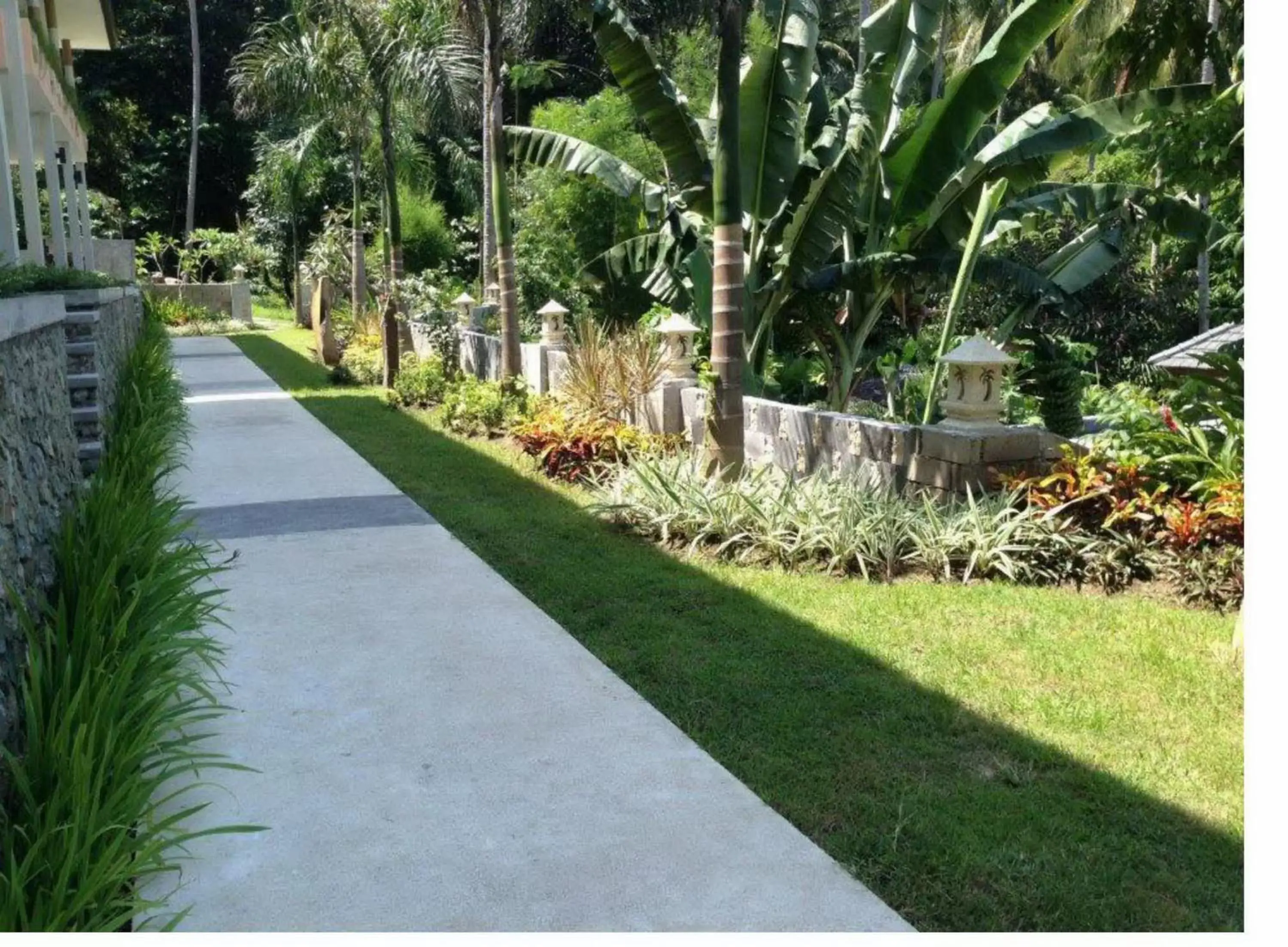 Garden in Kebun Villas & Resort