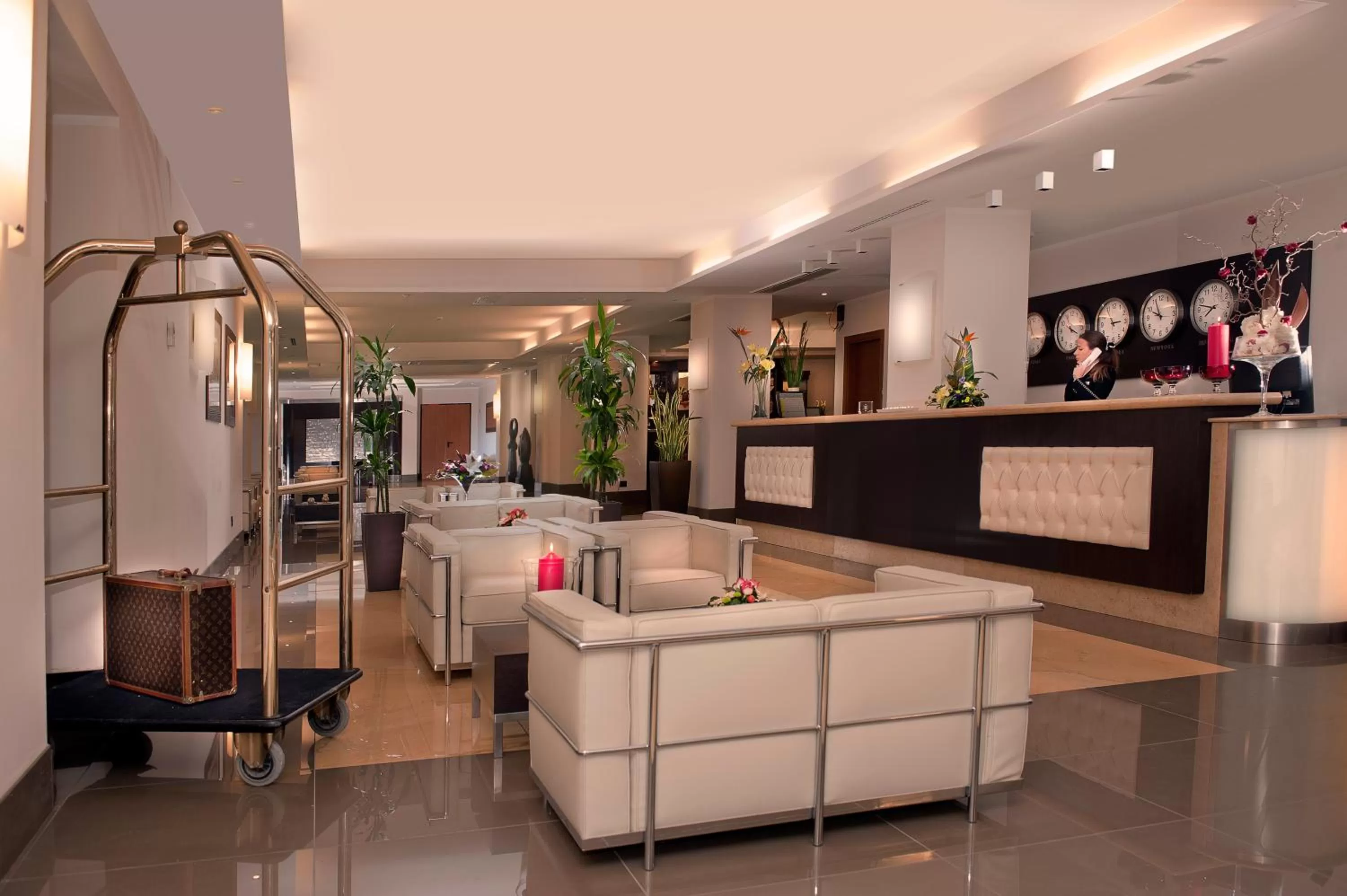 Lobby or reception in Cardinal Hotel St. Peter