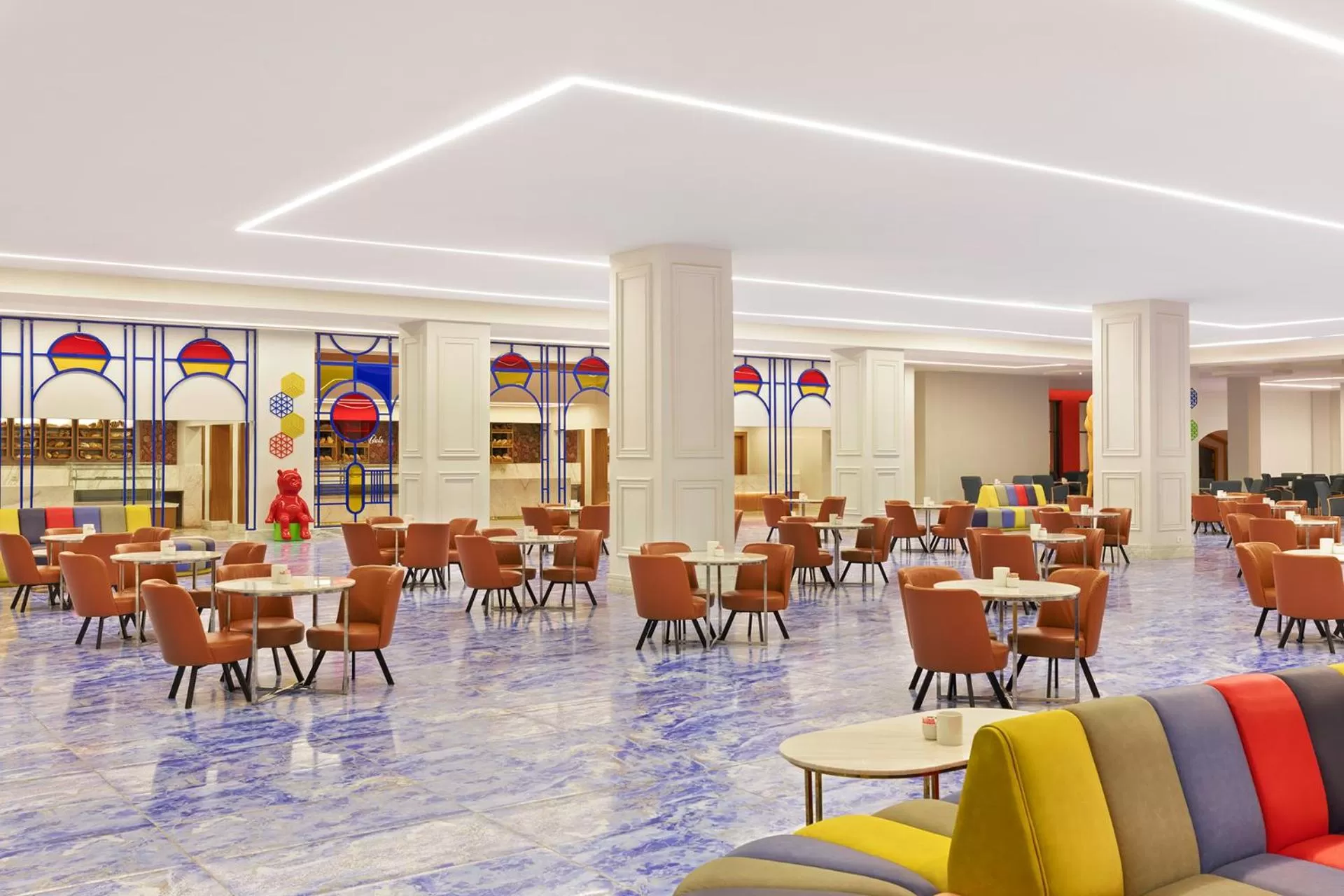 Lounge or bar in Neverland City Hurghada - Pickalbatros