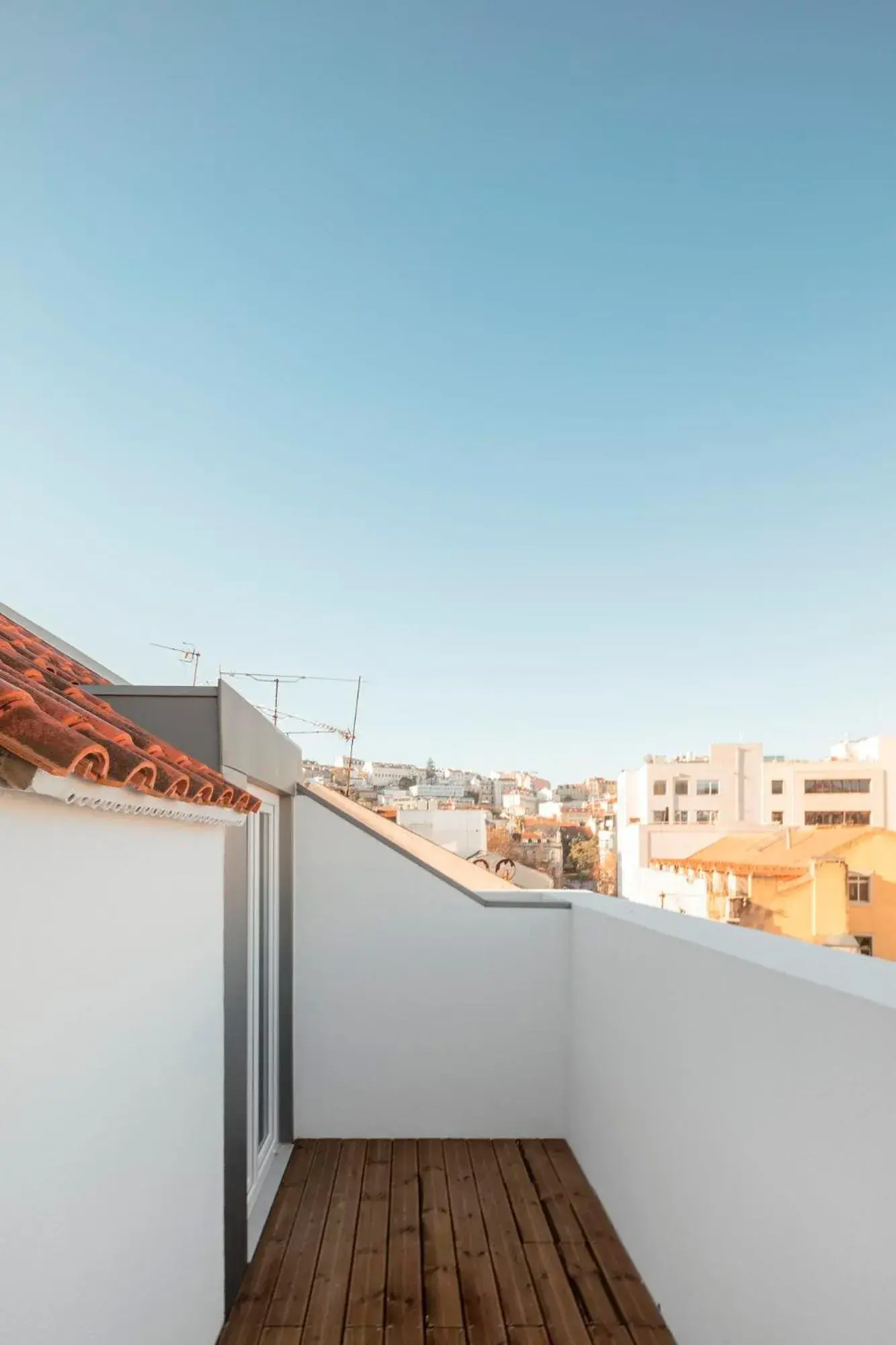 Balcony/Terrace in Lisbon Serviced Apartments - Avenida