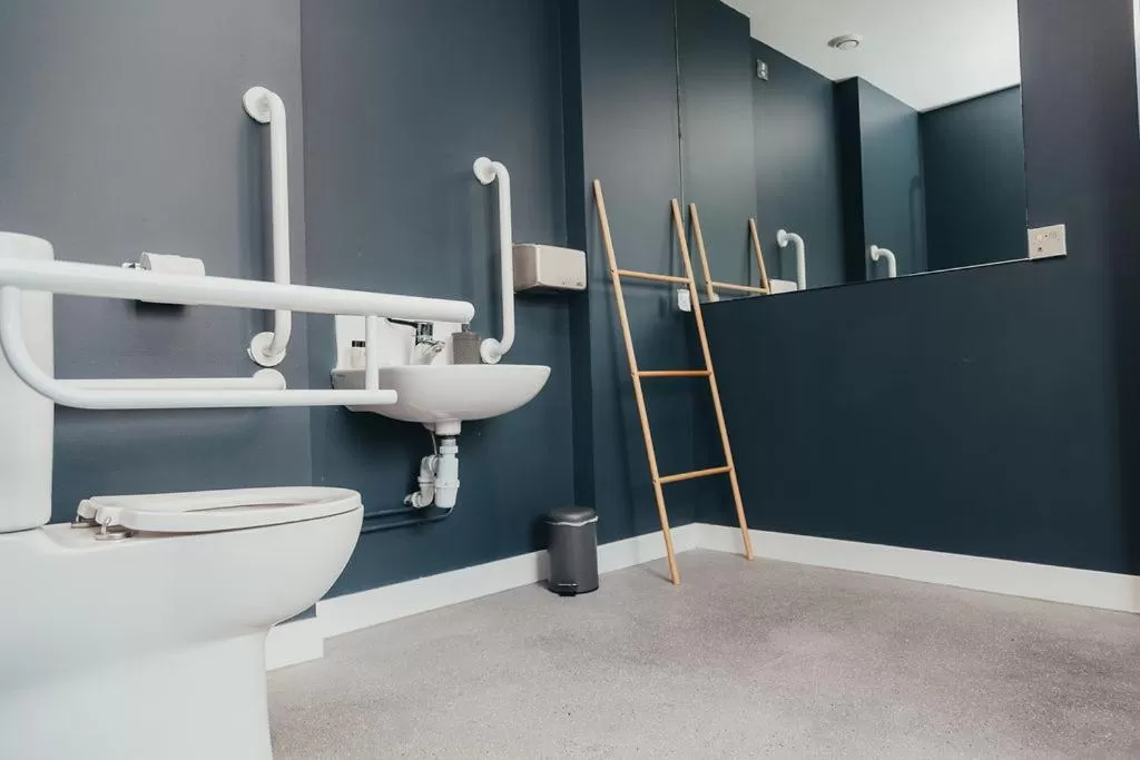 Bathroom in Quarter by the Warren Collection