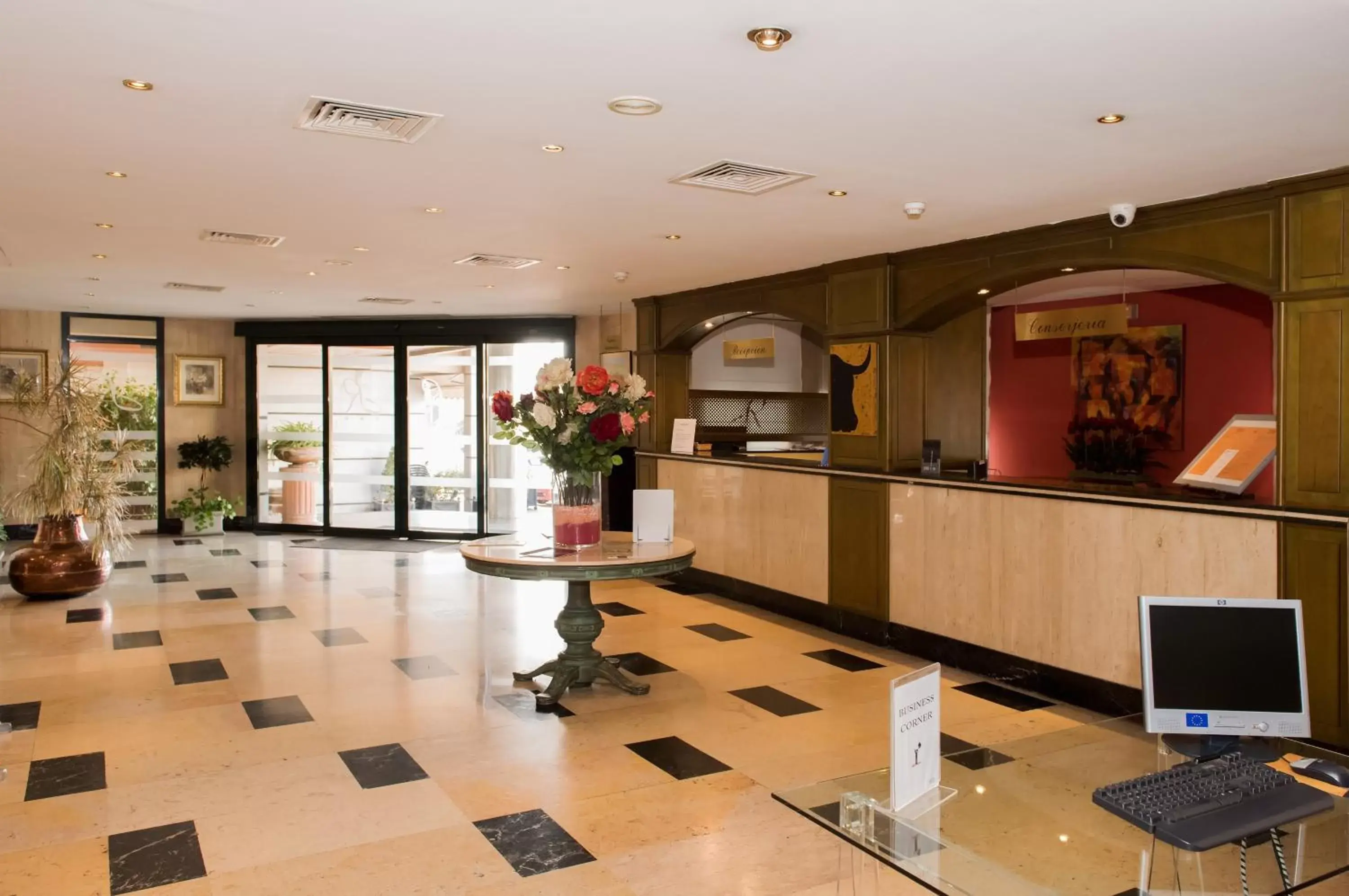 Lobby or reception, Lobby/Reception in Hotel Rio Badajoz