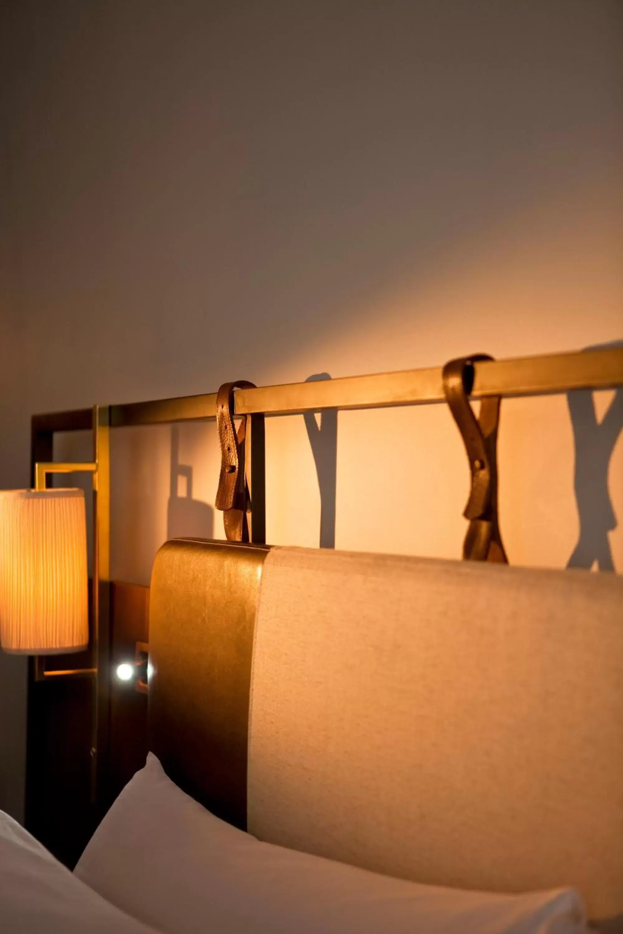 Decorative detail, Bed in Refinery Hotel - New York Decorative detail, Bed in Refinery Hotel - New York